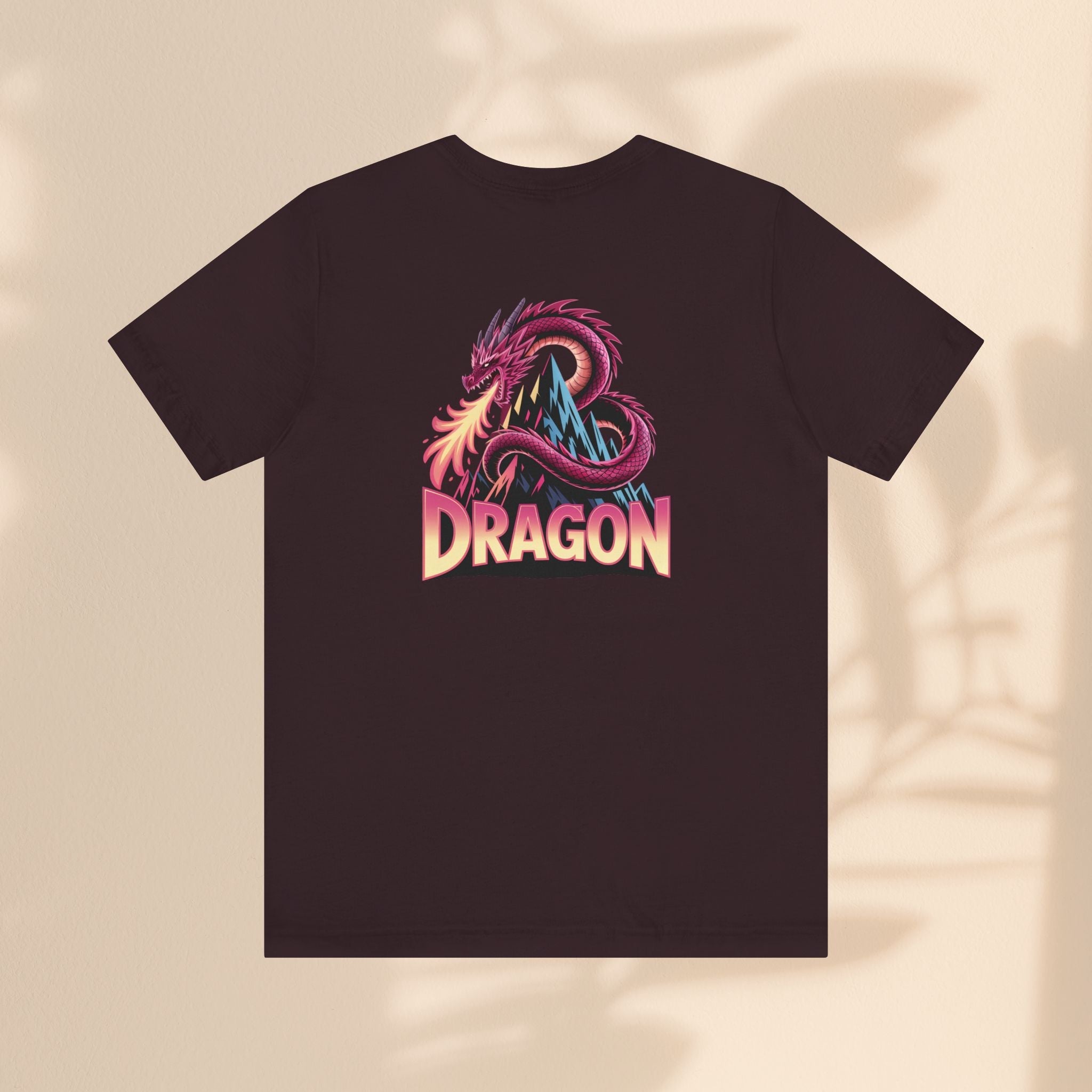 Dragon Graphic Tee, Unisex T-Shirt, Fantasy Shirt, Gift for Gamers, Dragon Lovers Shirt, Casual Wear, Unique Apparel