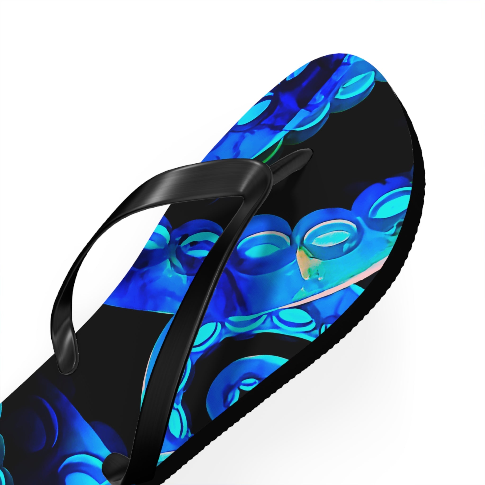 Octopus Delight Flip Flops – Colorful Ocean Beach Sandals