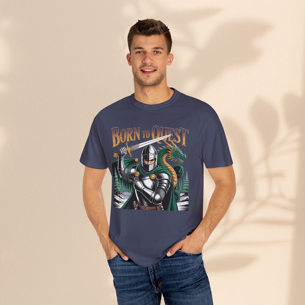Born To Quest-Themed Unisex T-shirt, Adventure Shirt, Gamer Apparel, RPG Clothing, Fantasy Graphic Tee, Perfect Gift for Quest Lovers
