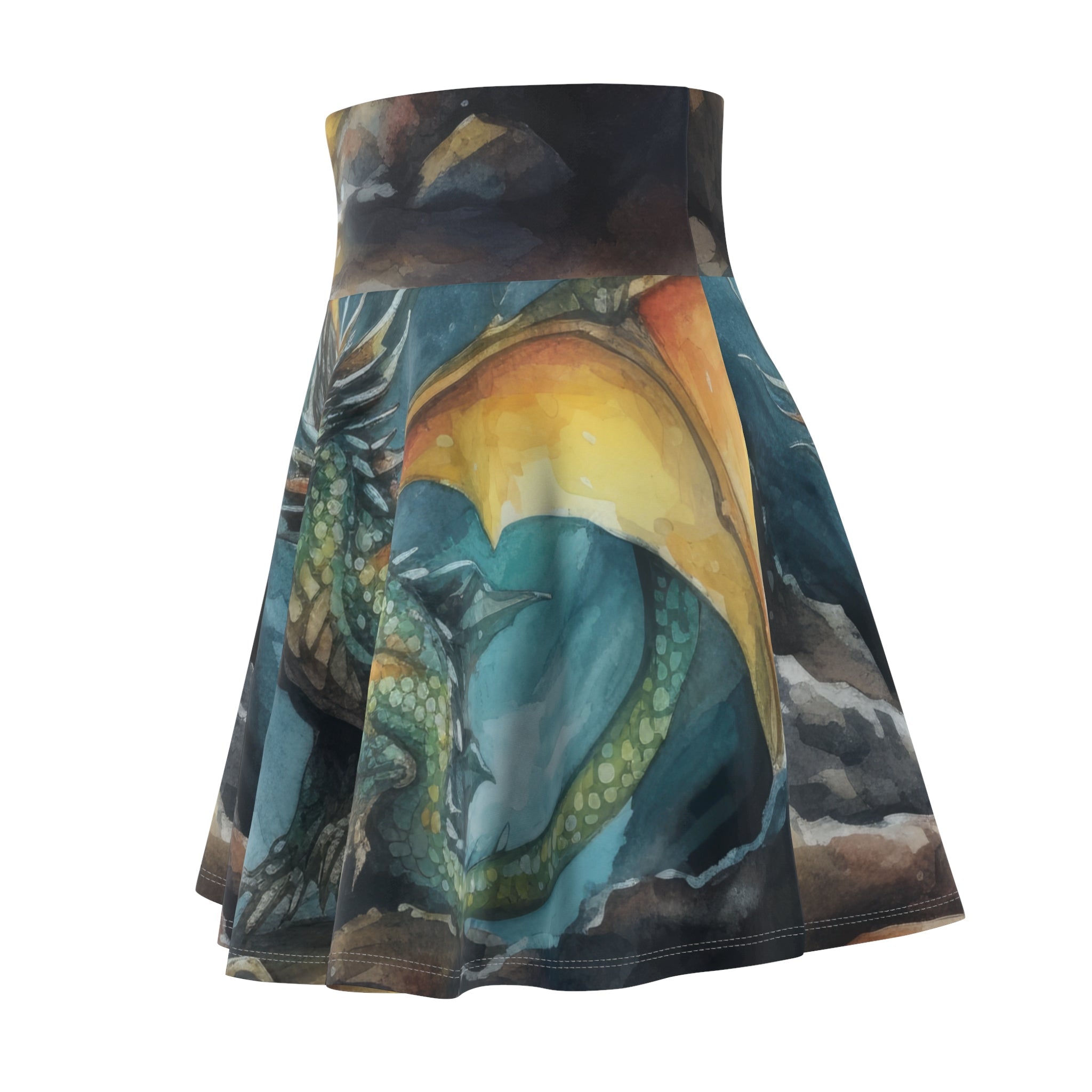 Dragon Dance Skater Skirt