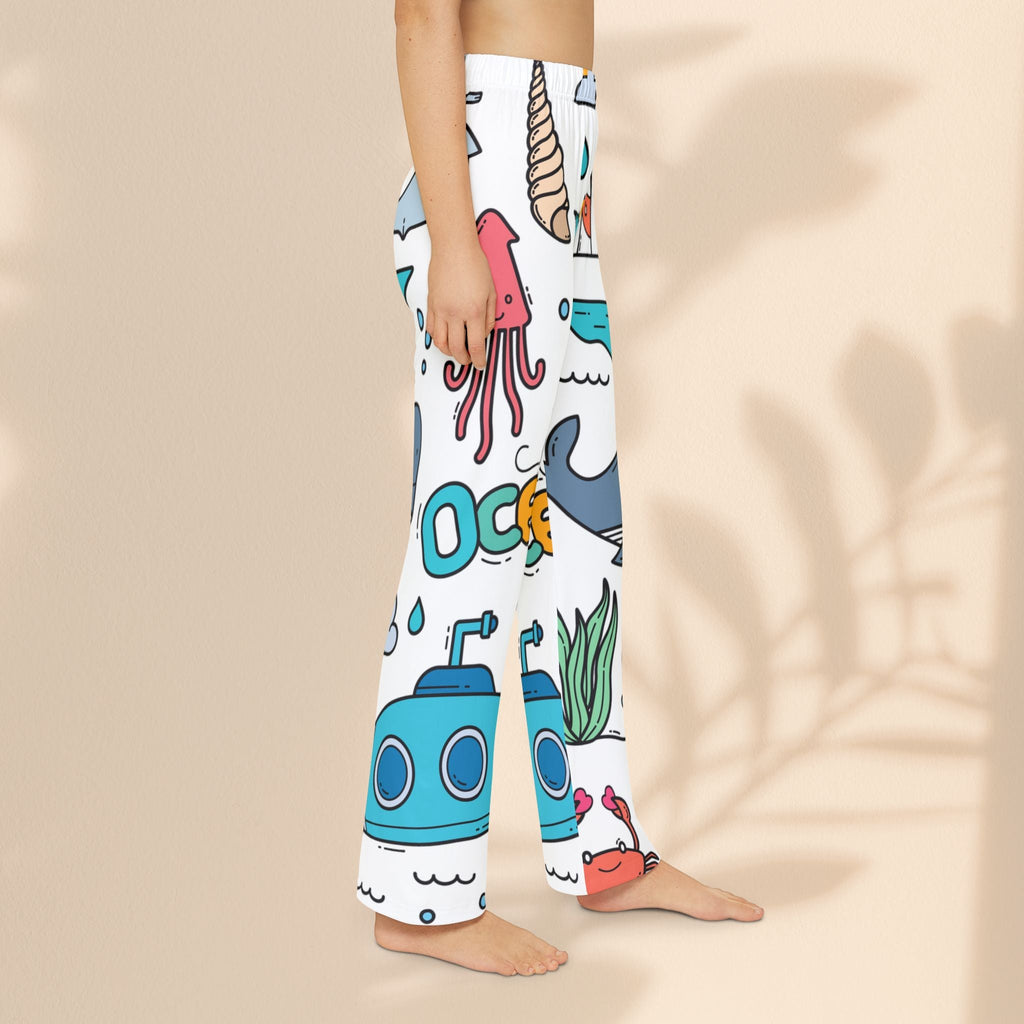 Ocean Doodles Kids Lounge Pants