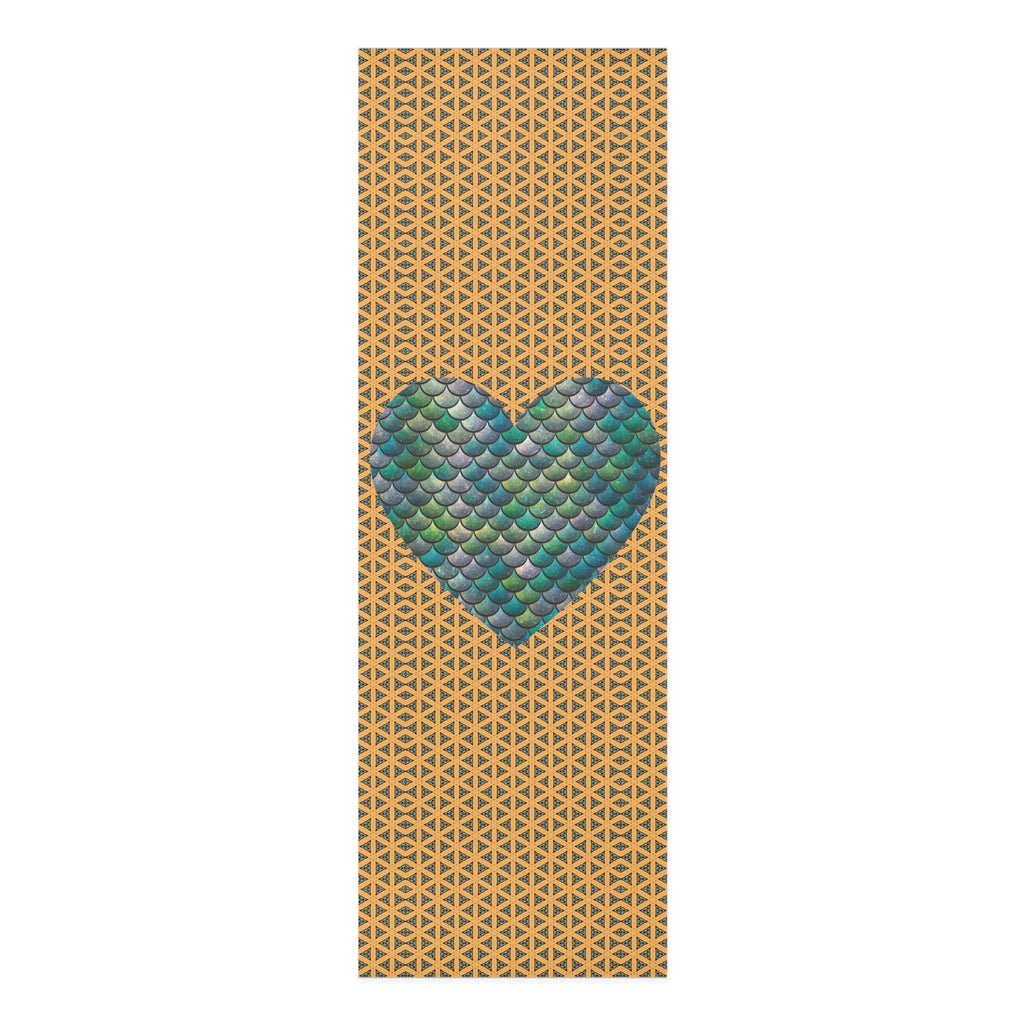 Foam Yoga Mat - Mermaid Heart