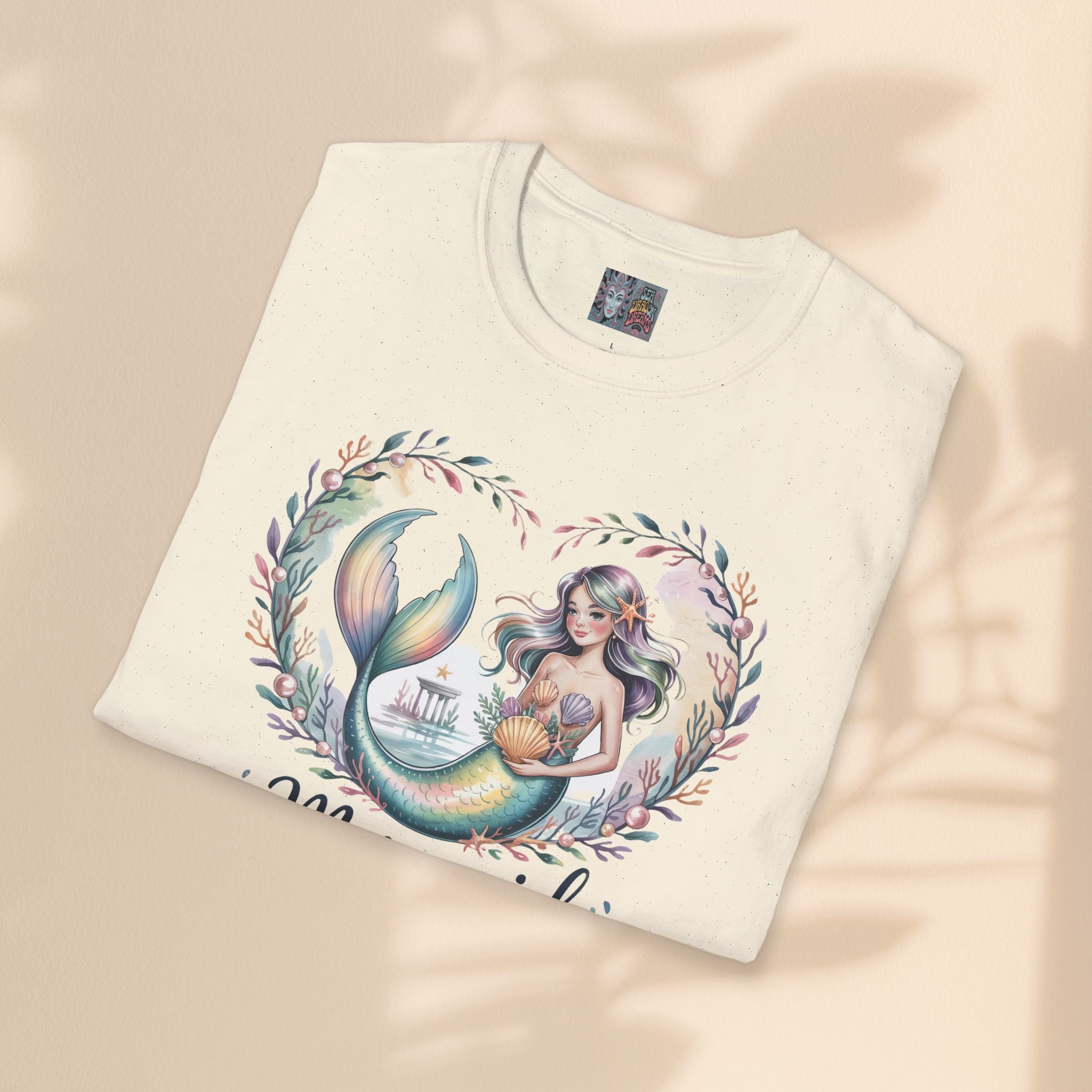 Maid of Honor Mermaid T-Shirt, Ocean Lover Tee, Beach Party Outfit, Gift for Sea Enthusiasts, Mermaid wedding tee