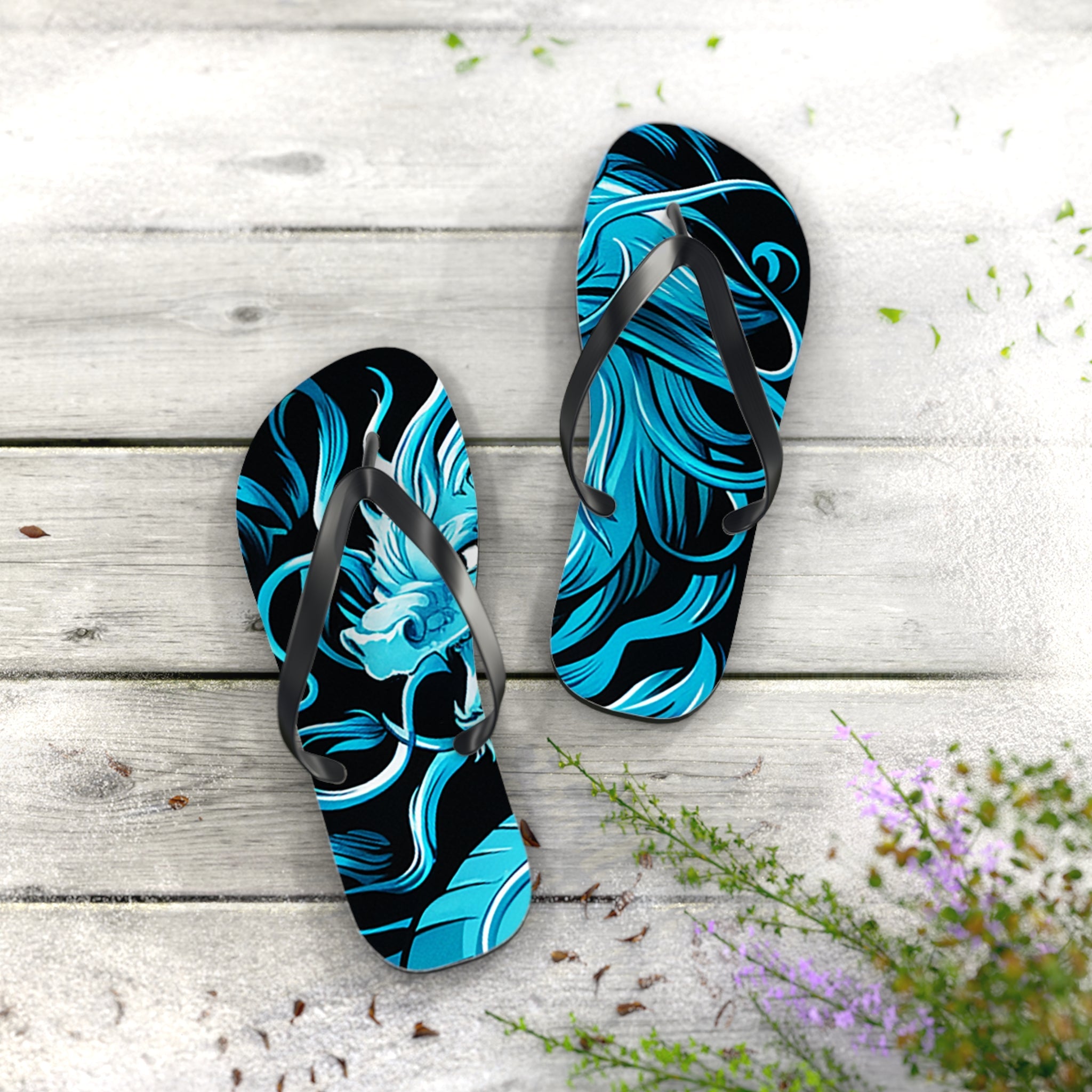 Majestic Reign Flip Flops – Royal Crown Beach Sandals