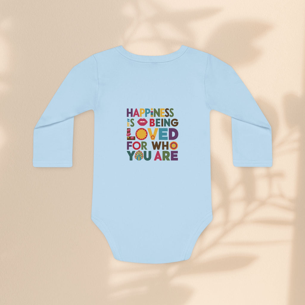 Loved For Who You Are Organic Baby Bodysuit | Baby Gift