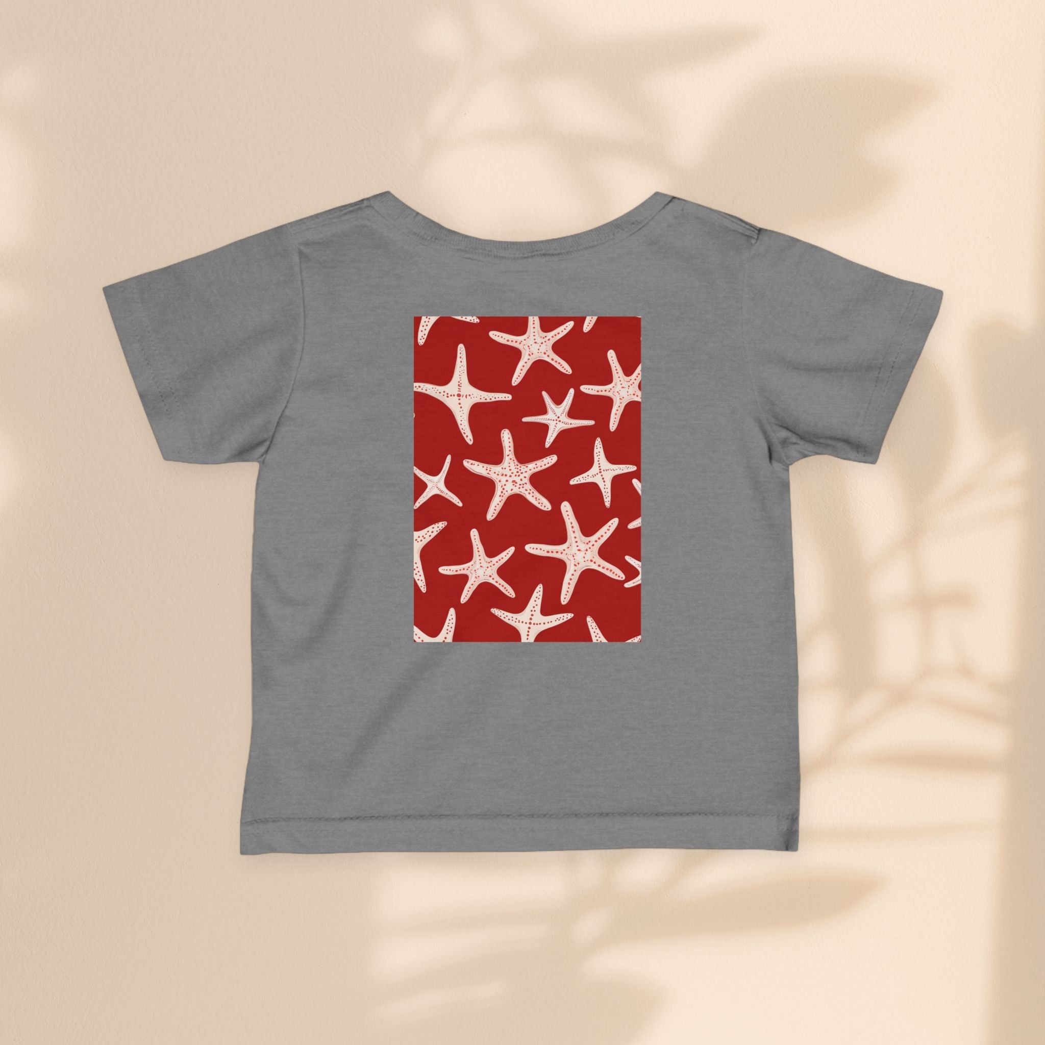Infant Fine Jersey Tee - Red Star