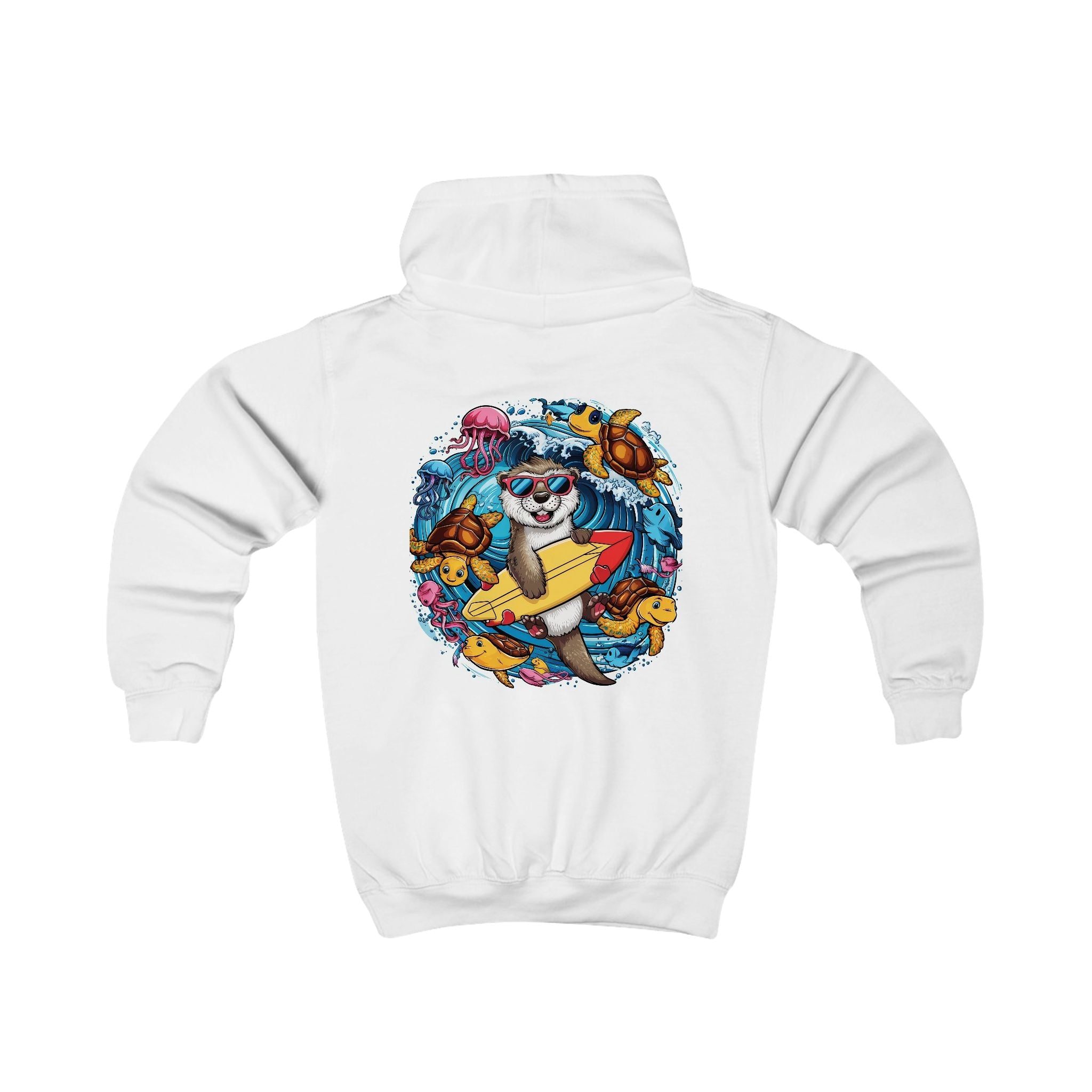 Kids Hoodie - Oscar Otter