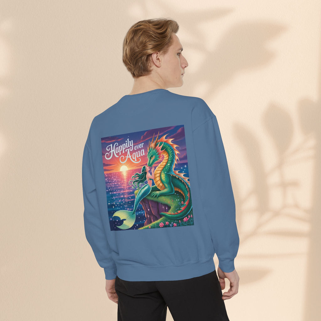 Happily Ever Aqua Sweatshirt, Unisex Garment-Dyed Pullover, Cozy Sweatshirt for Ocean Lovers, Ideal Gift for Fantasy Fans, Perfect for [...]