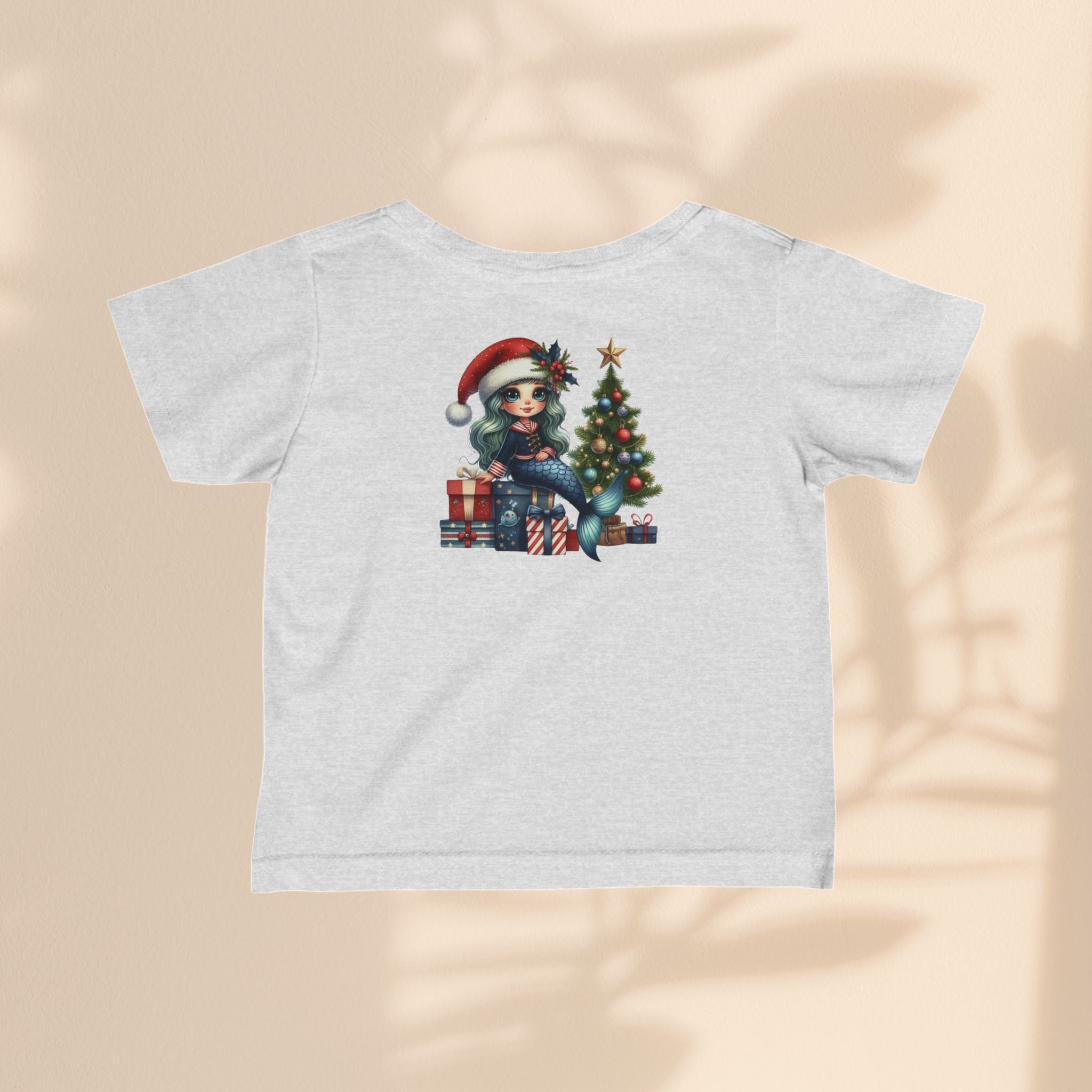 Mermaid Christmas - Infant Fine Jersey Tee