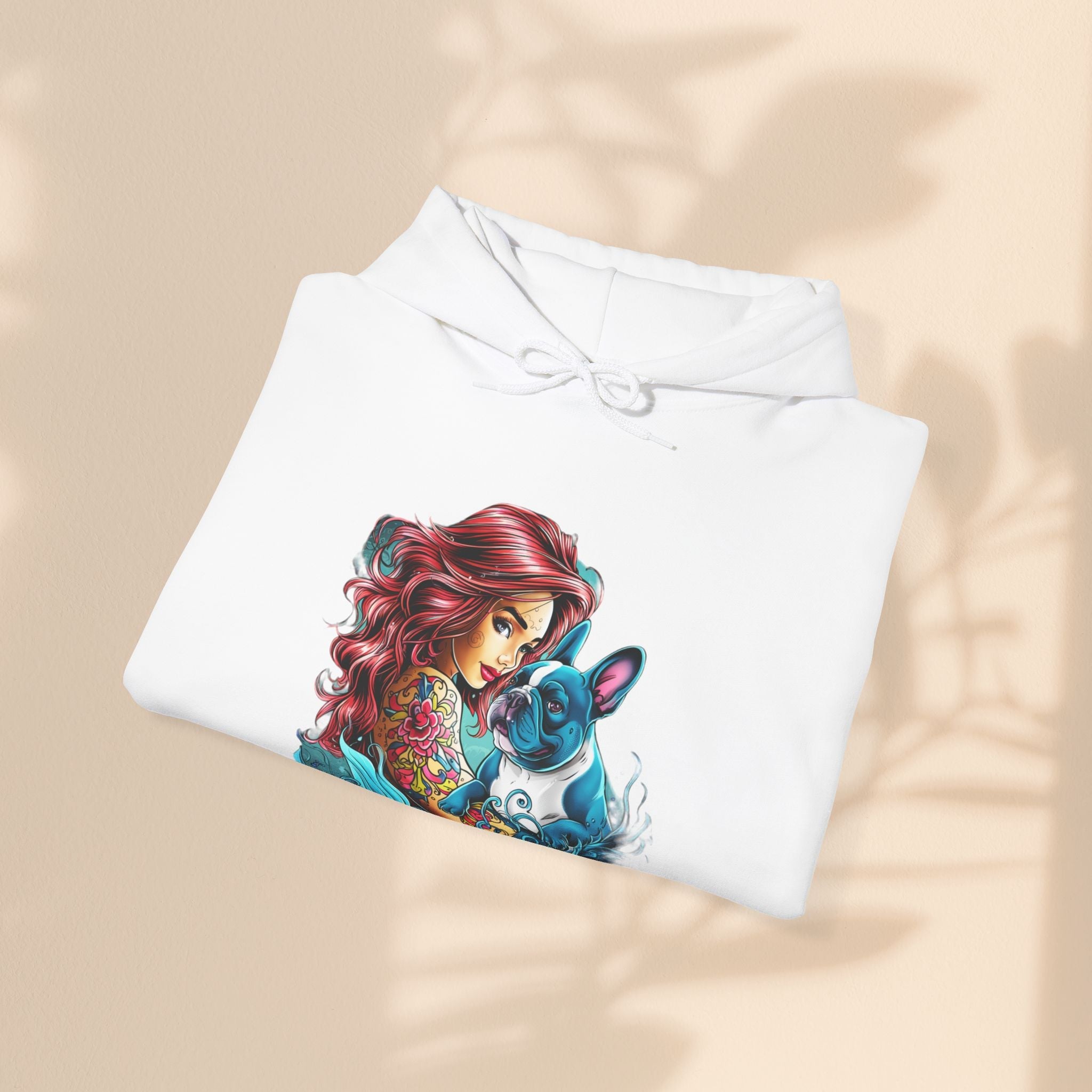 Heavy Blend™ Hooded Sweatshirt - Frenchie Tatoo