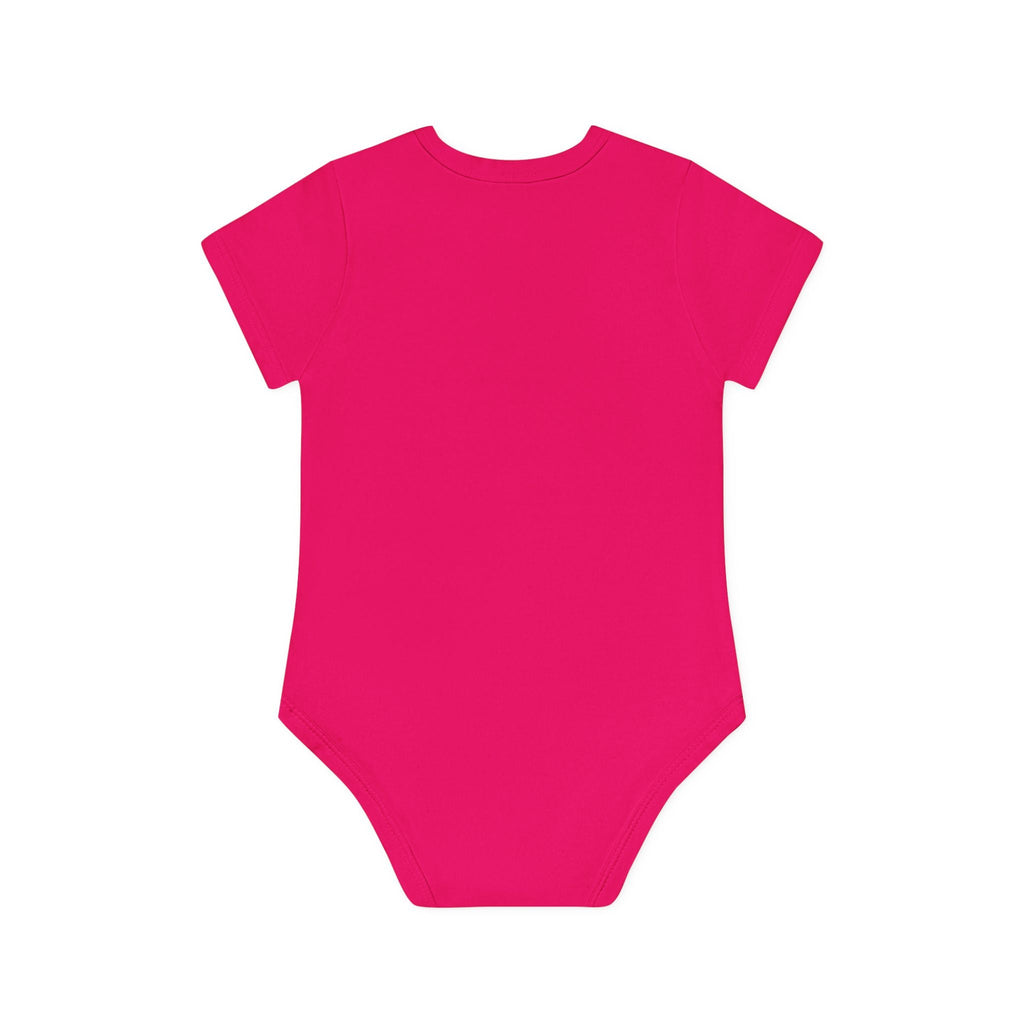 Baby Organic Short Sleeve Bodysuit - Love You To The Moon and Back