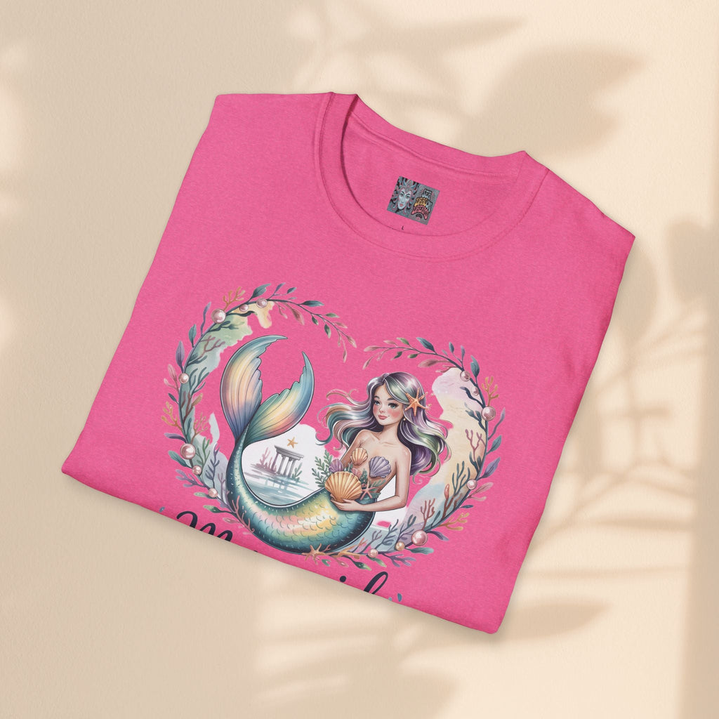 Maid of Honor Mermaid T-Shirt, Ocean Lover Tee, Beach Party Outfit, Gift for Sea Enthusiasts, Mermaid wedding tee