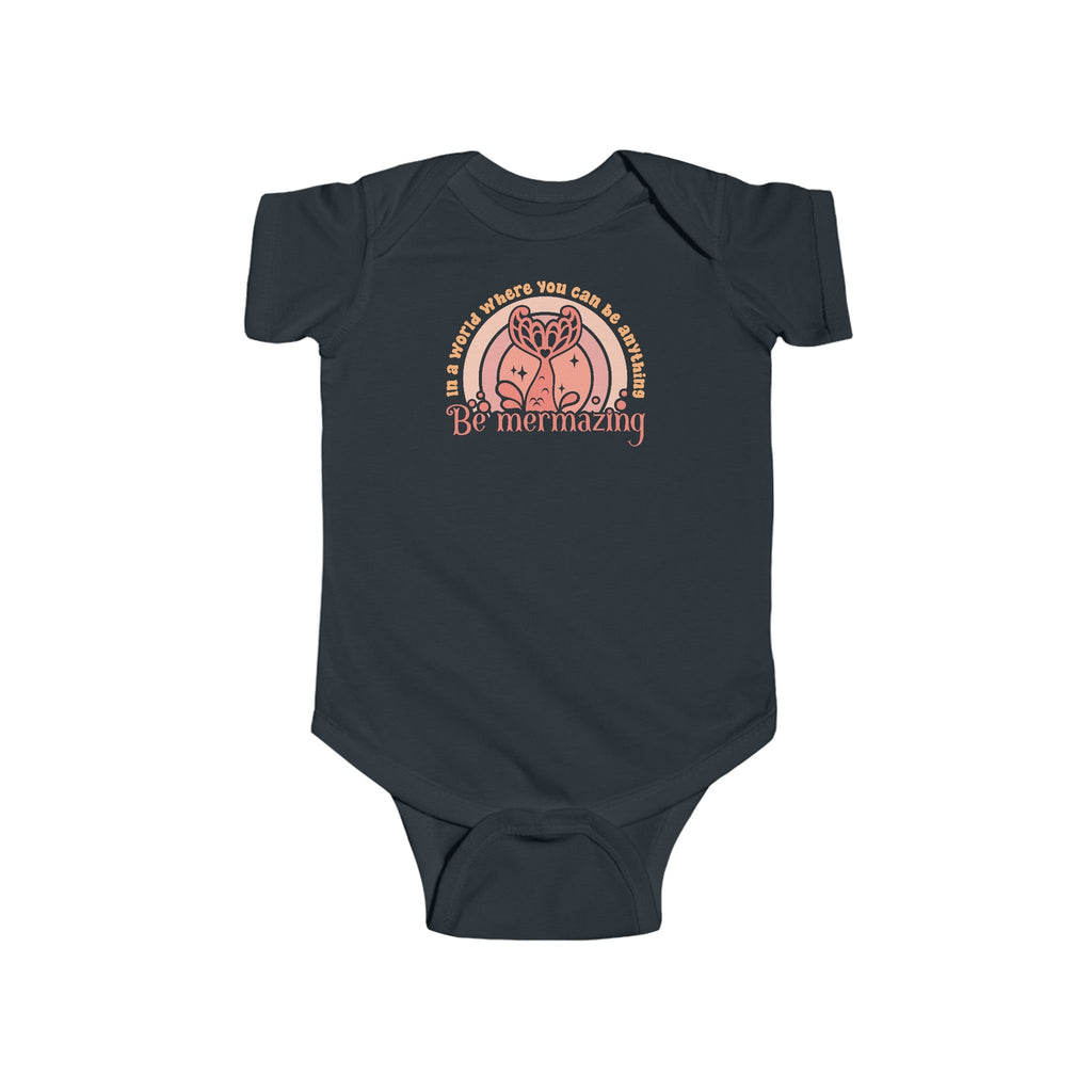 Be Mermazing Infant Bodysuit | Mermaid Baby Outfit