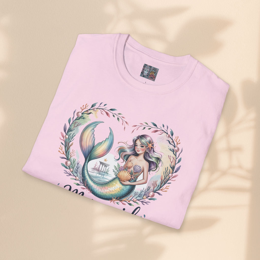 Maid of Honor Mermaid T-Shirt, Ocean Lover Tee, Beach Party Outfit, Gift for Sea Enthusiasts, Mermaid wedding tee