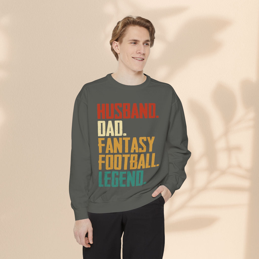 Football Fantasy Legend Sweatshirt – Dad & Husband Gift