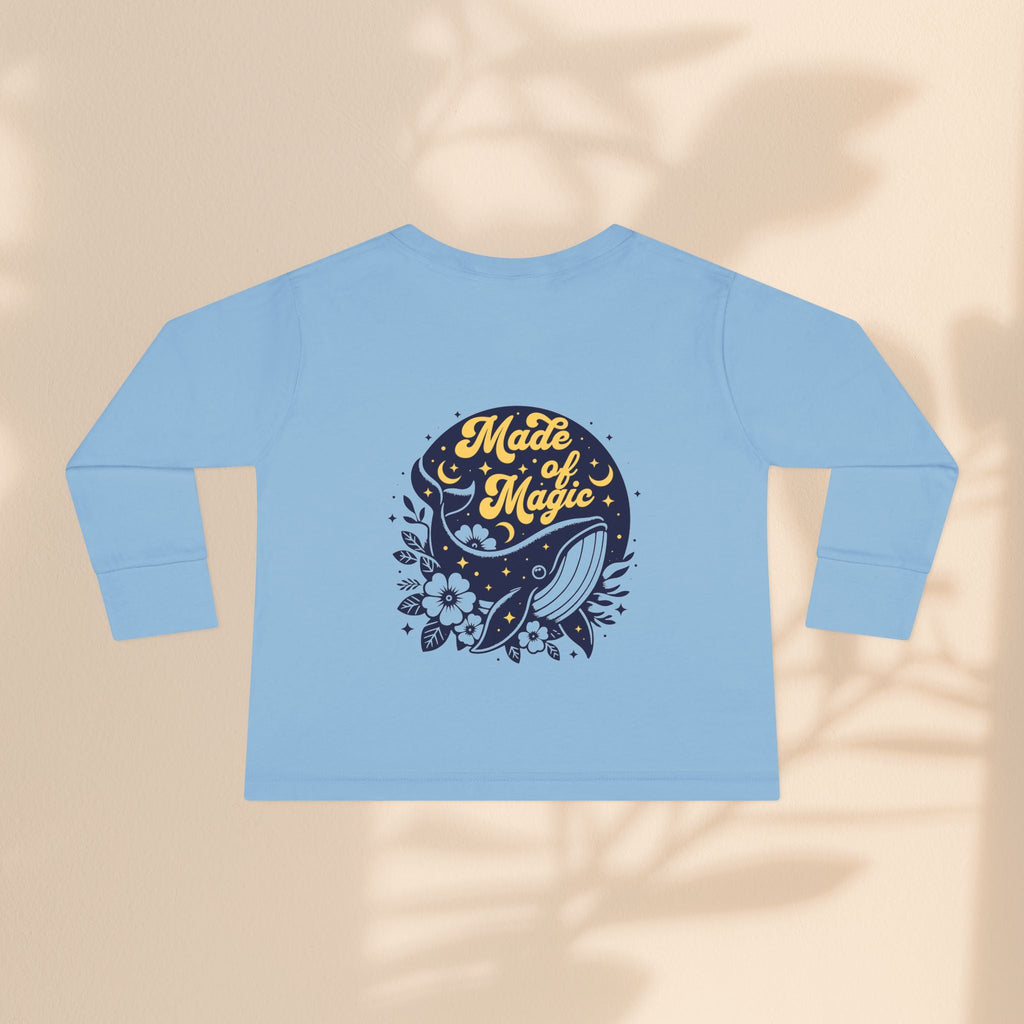 Made of Magic - Toddler Long Sleeve Tee, Kids Clothing