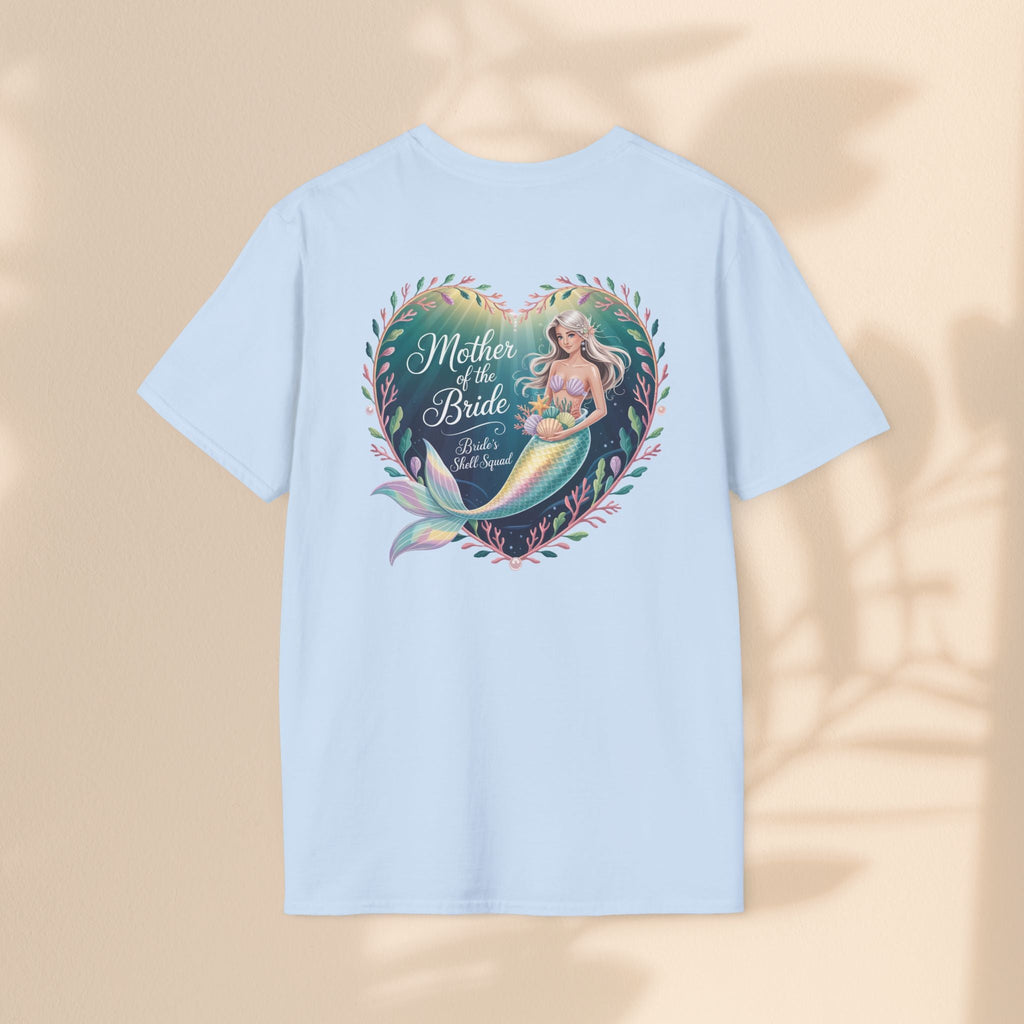 Mother of the Bride Mermaid Unisex Softstyle T-Shirt