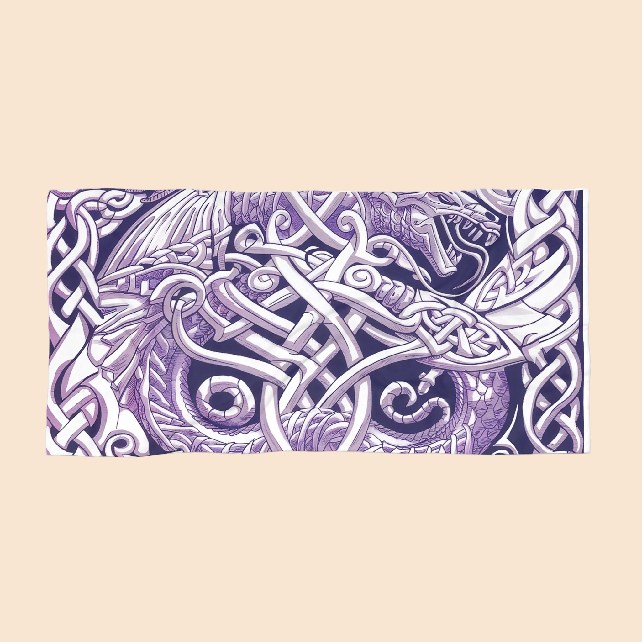 Celtic Mythology Beach Towel