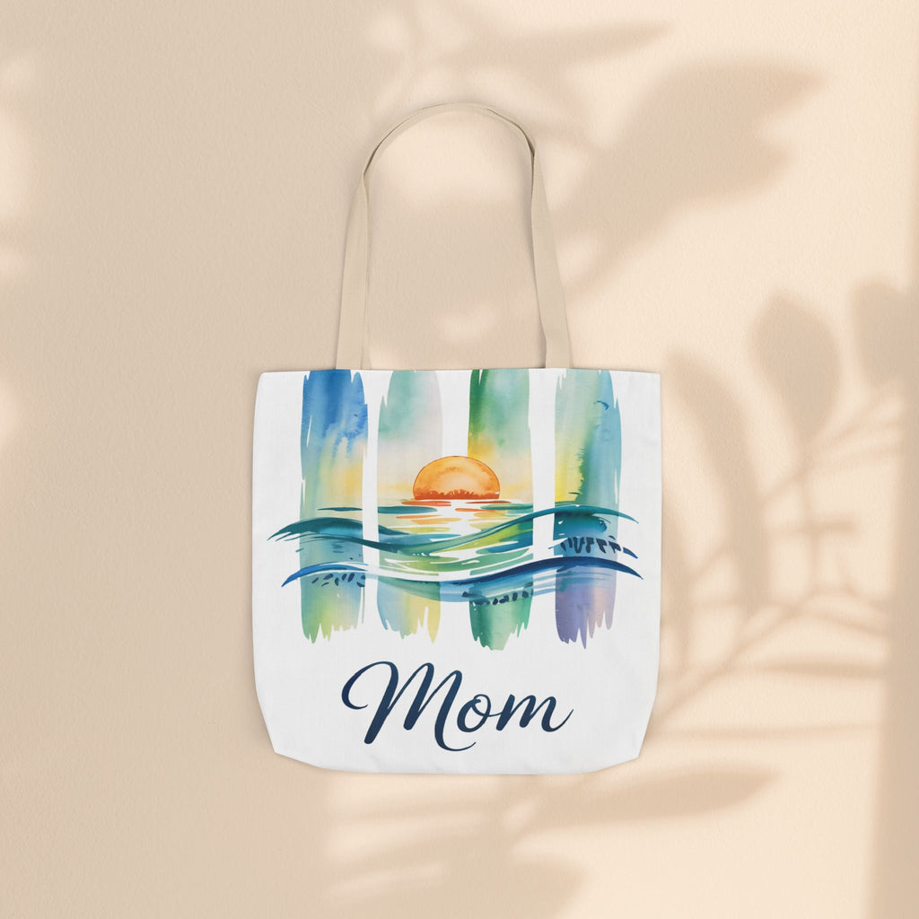 Mom Canvas Tote Bag  – Stylish and Versatile Gift for Mother's Day