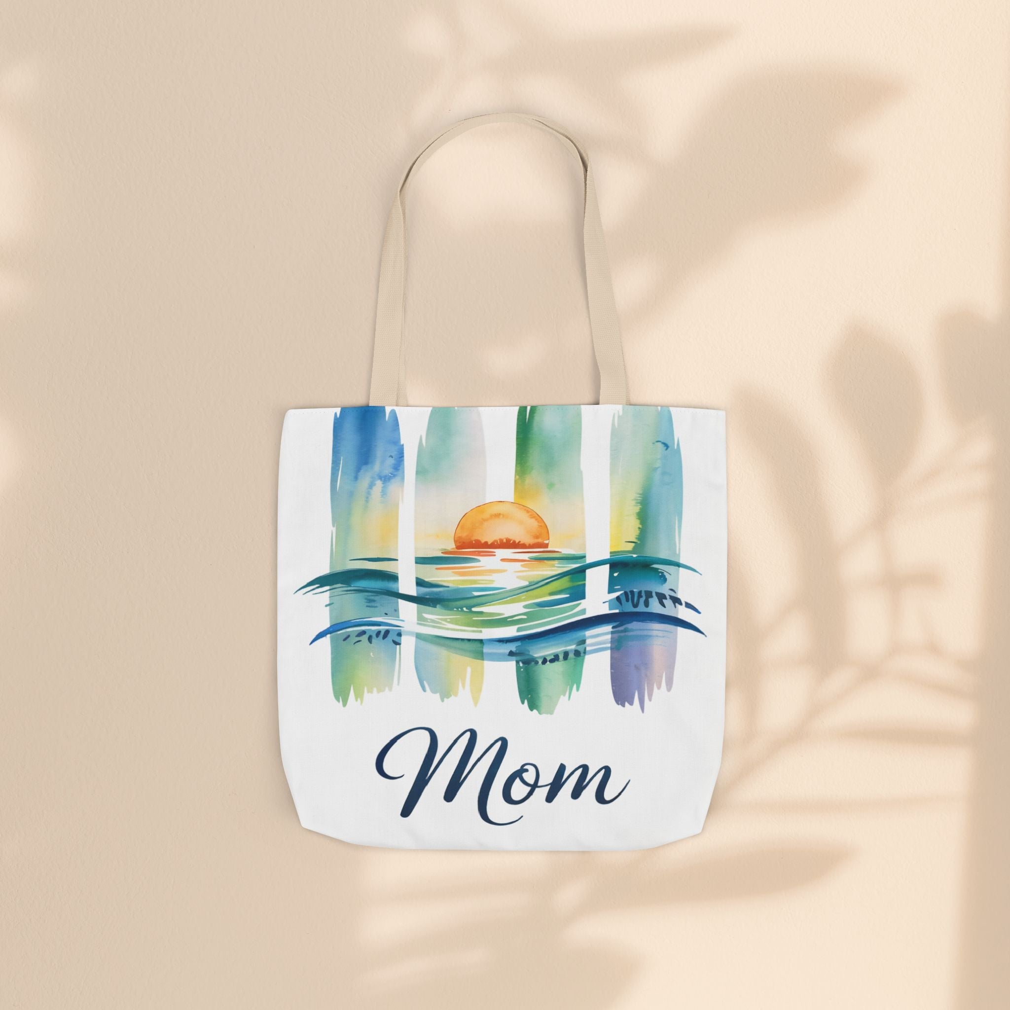 Mom Canvas Tote Bag  – Stylish and Versatile Gift for Mother's Day