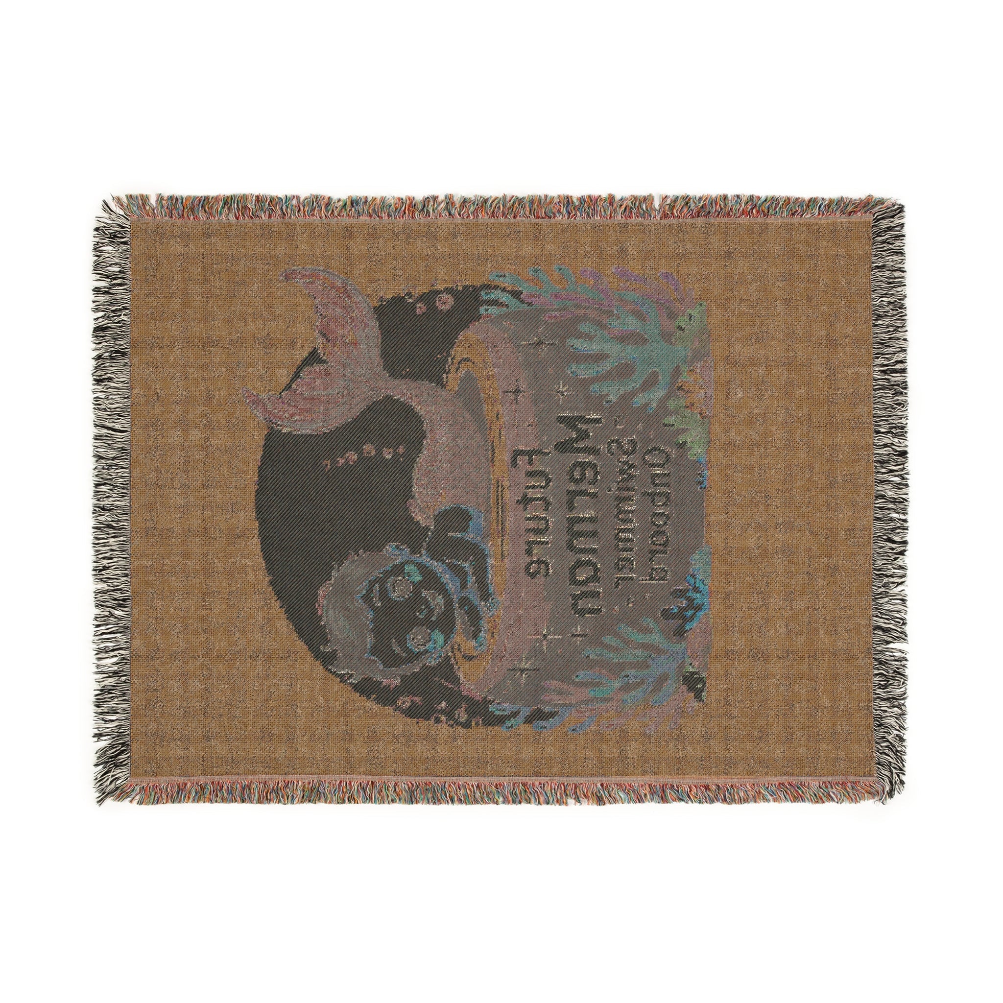 Cozy Future Merman Woven Blanket