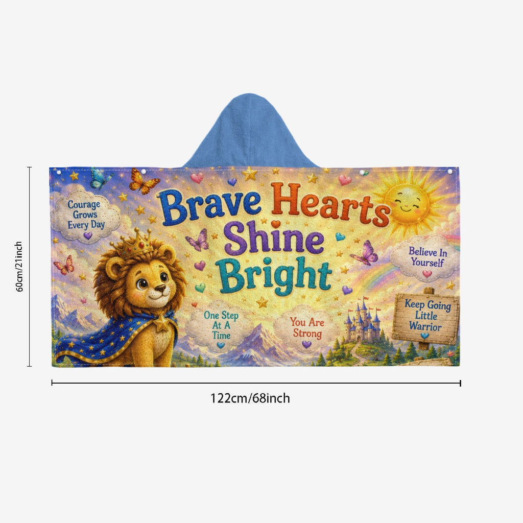 Brave Buddies™ Courage Crew Collection - Hooded Blanket
