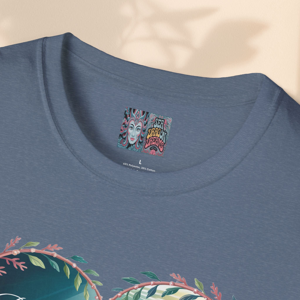 Bridesmaid Mermaid T-Shirt, Softstyle Unisex Tee, Wedding Party Gift, Beach Theme Shirt, Mermaid Lover Apparel, Bridesmaid Gift Idea