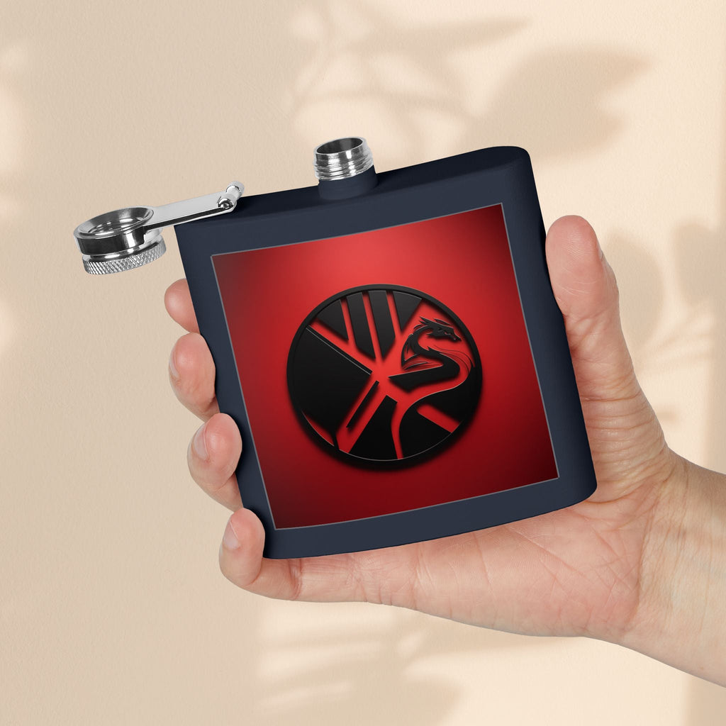Dragon Stainless Steel Flask 6oz – Gift for Adventurers