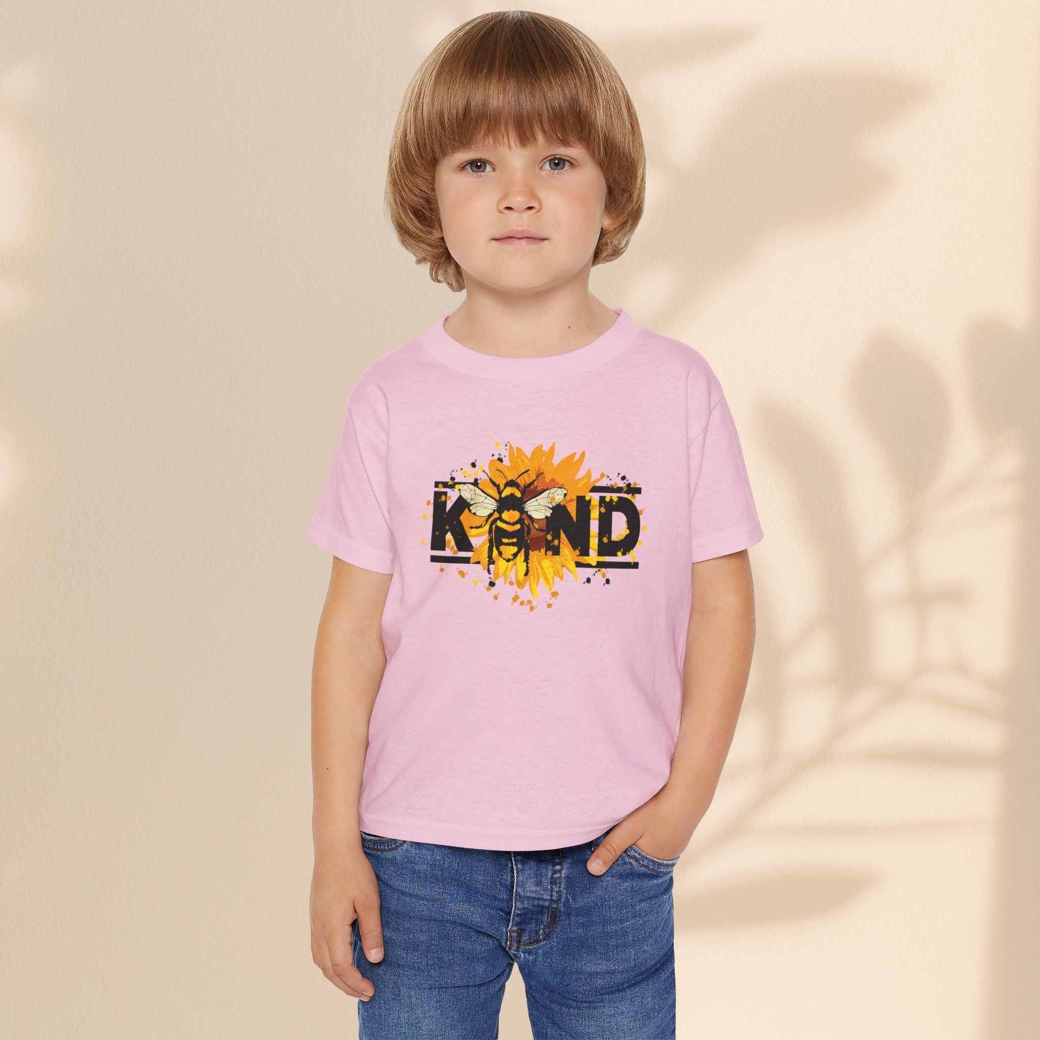 Heavy Cotton™ Toddler T-Shirt – Bee Kind | Sea Dragon Dreams