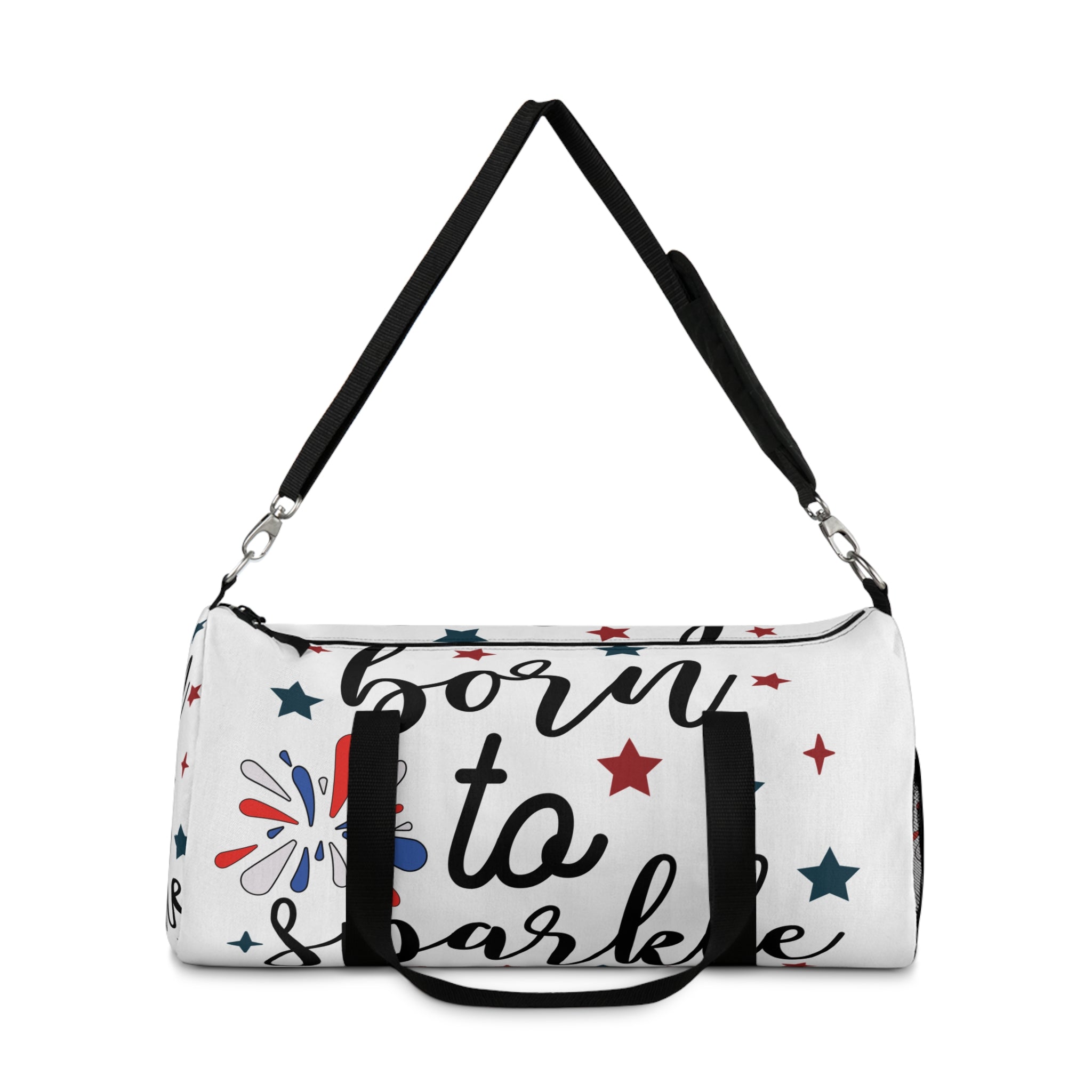 Born to Sparkle Duffel Bag – Stylish Gym and Travel Bag