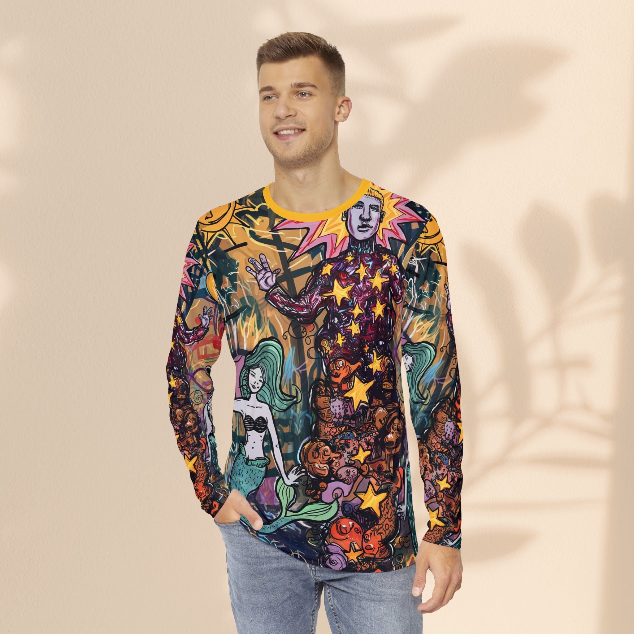 Mer Street – Men’s Long Sleeve Shirt