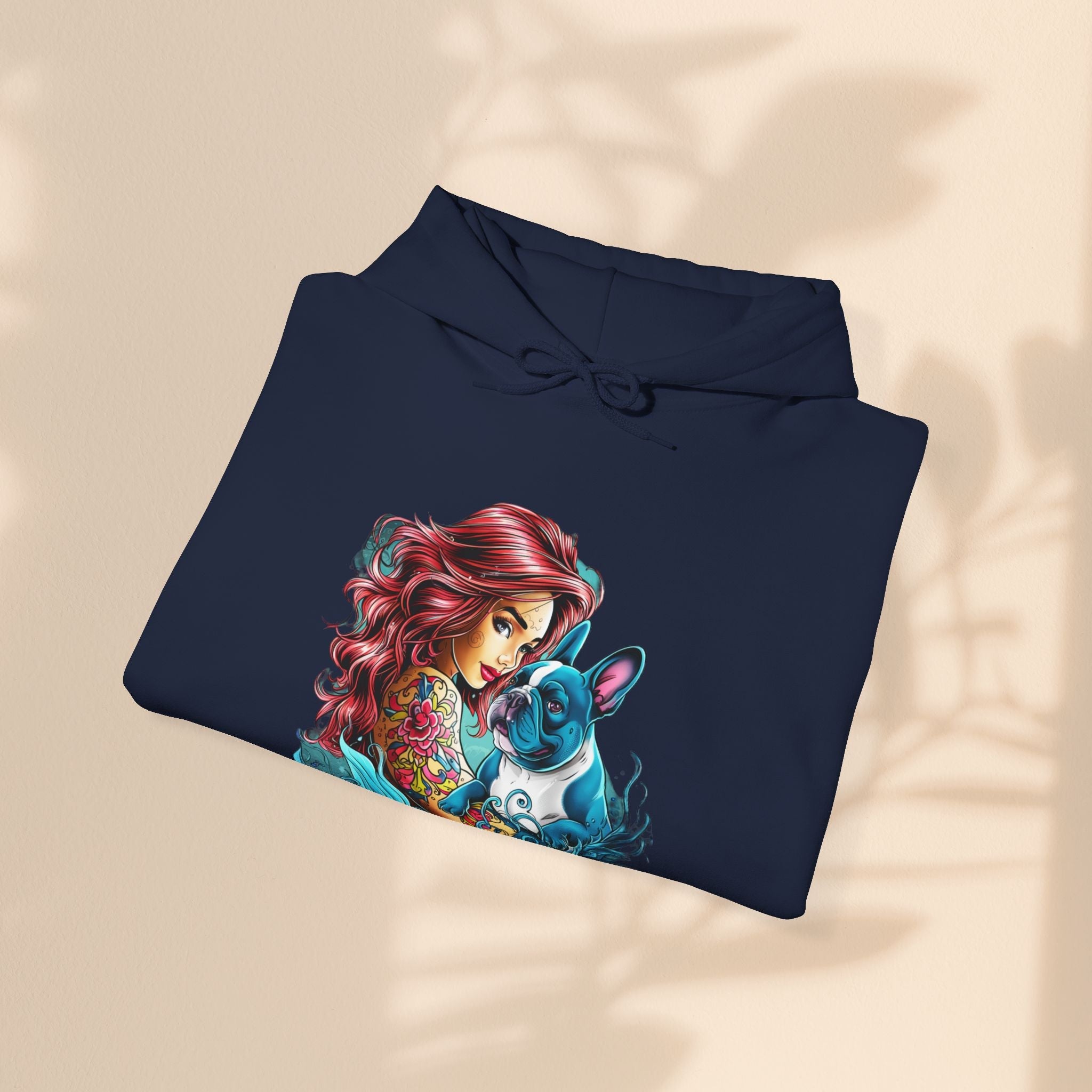 Heavy Blend™ Hooded Sweatshirt - Frenchie Tatoo