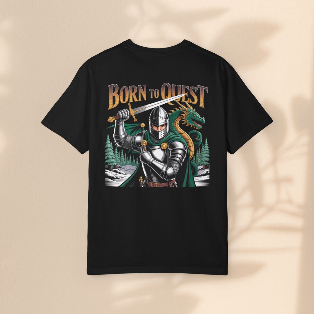 Born To Quest-Themed Unisex T-shirt, Adventure Shirt, Gamer Apparel, RPG Clothing, Fantasy Graphic Tee, Perfect Gift for Quest Lovers