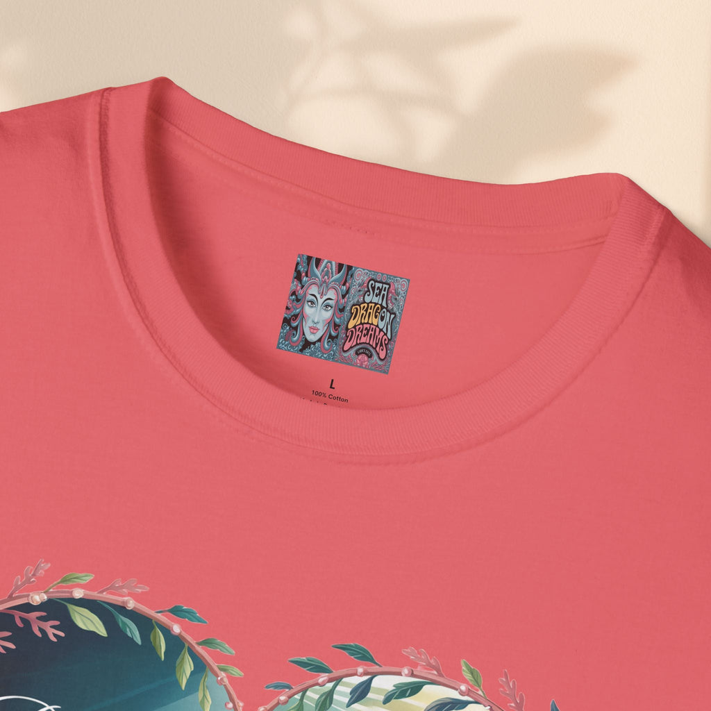 Bridesmaid Mermaid T-Shirt, Softstyle Unisex Tee, Wedding Party Gift, Beach Theme Shirt, Mermaid Lover Apparel, Bridesmaid Gift Idea