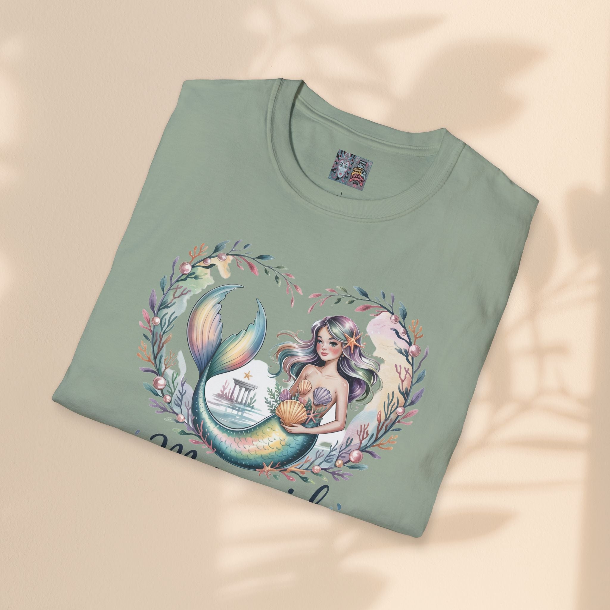 Maid of Honor Mermaid T-Shirt, Ocean Lover Tee, Beach Party Outfit, Gift for Sea Enthusiasts, Mermaid wedding tee