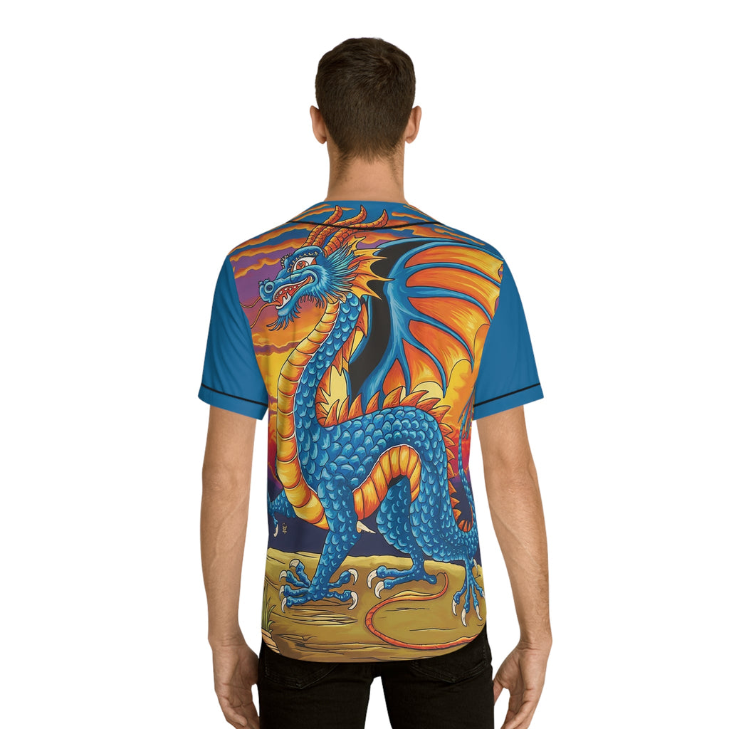 Men's Baseball Jersey - Mexican Dragon Vision