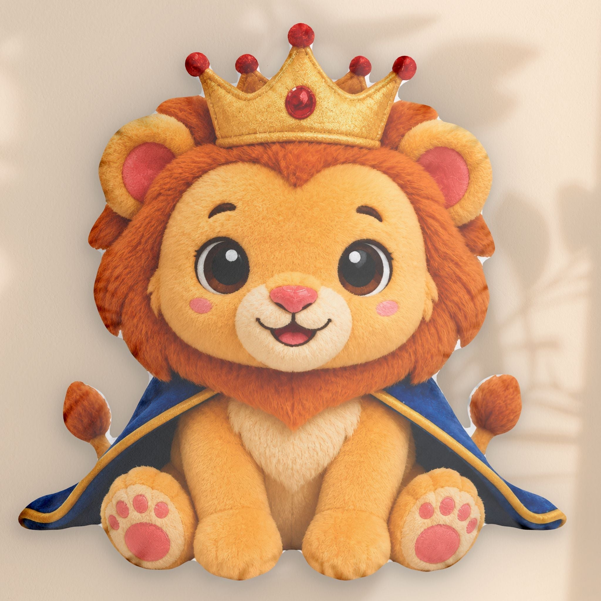 Brave Buddies Leo Lion Plush Pillow