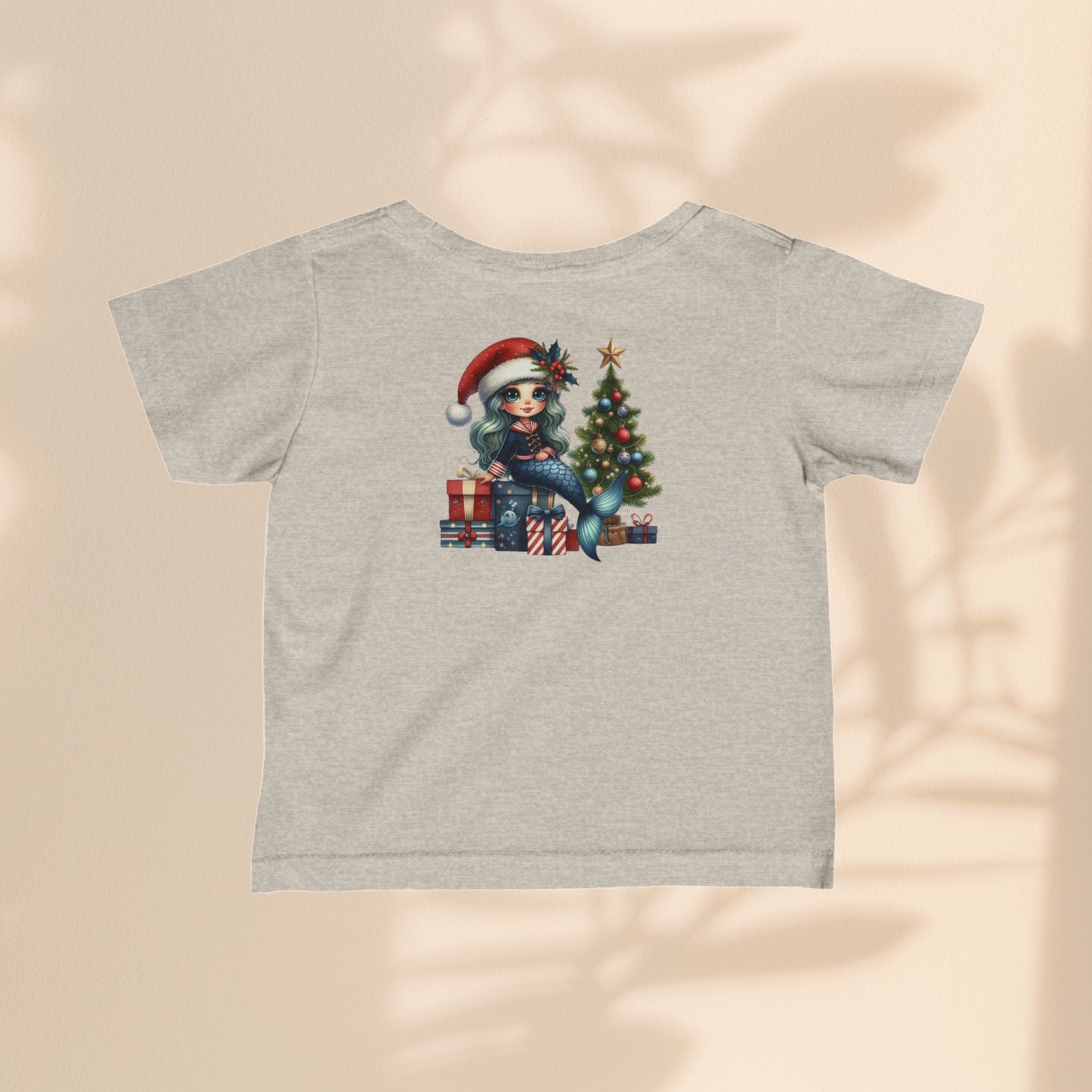 Mermaid Christmas - Infant Fine Jersey Tee