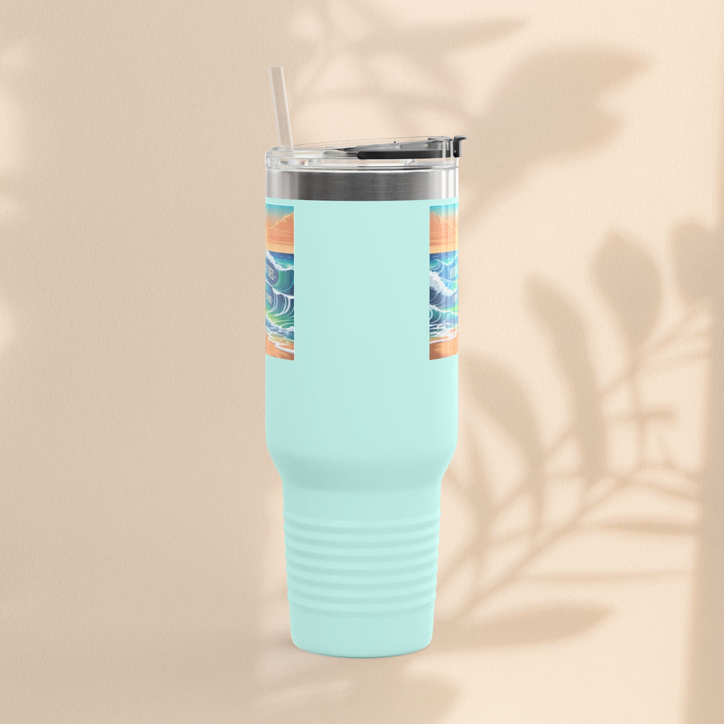 Ocean Wave Insulated Travel Mug, 40oz