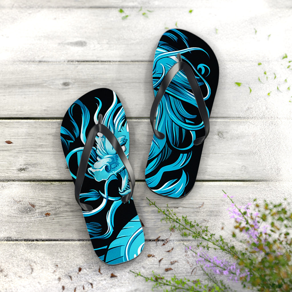 Majestic Reign Flip Flops – Royal Crown Beach Sandals