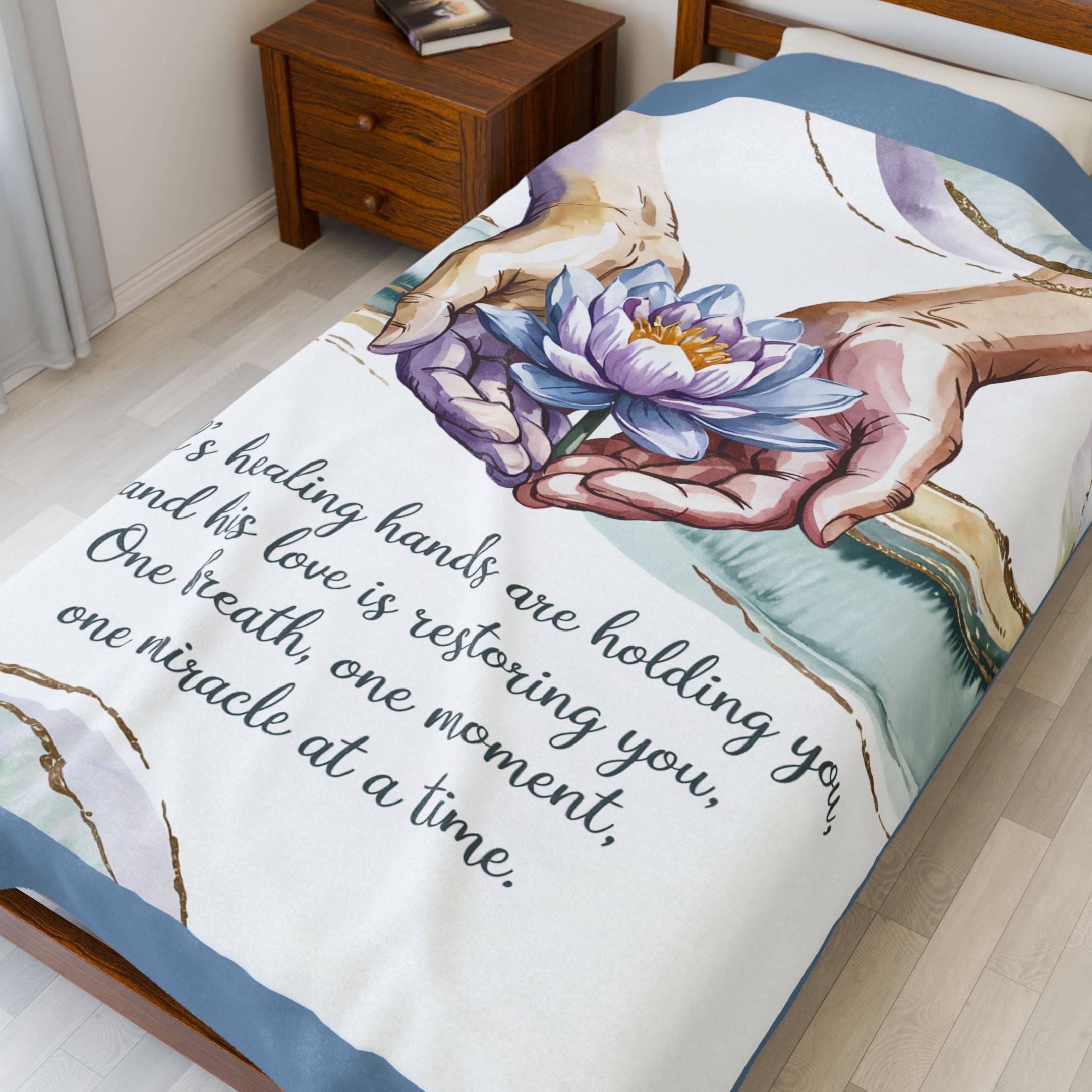Miracles Healing Blanket – A Faith-Filled Gift of Comfort & Hope