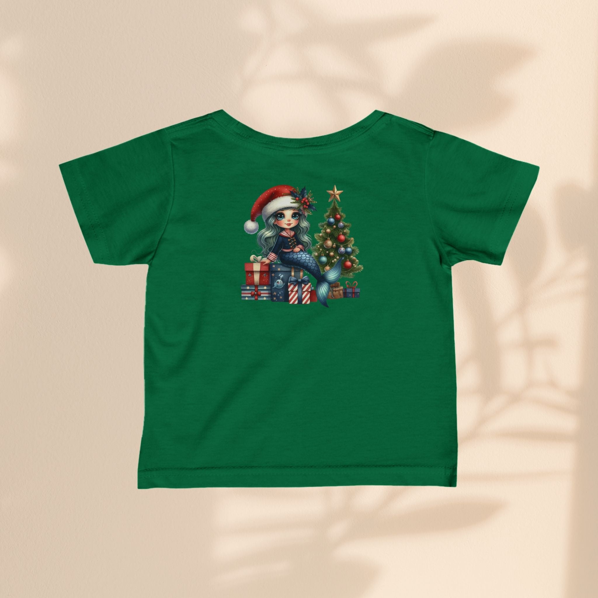 Mermaid Christmas - Infant Fine Jersey Tee