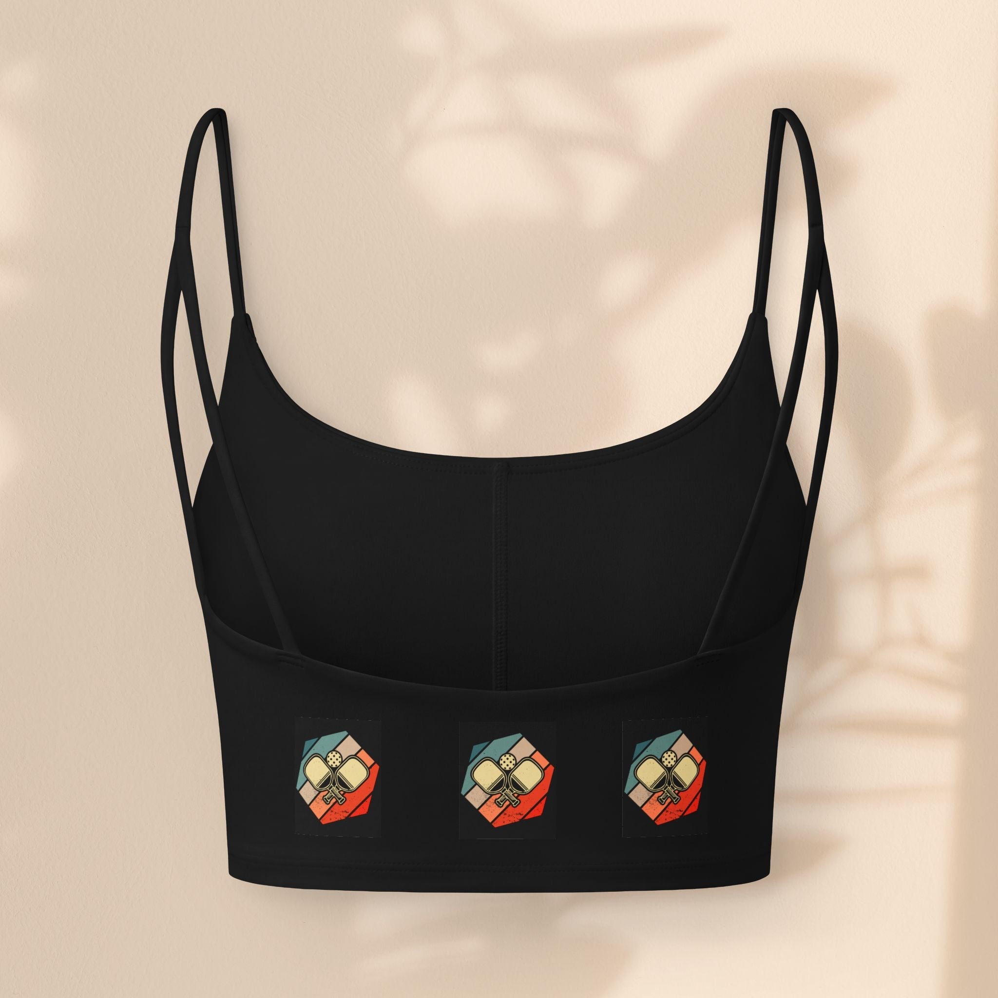 Luxe Crop Bra — Paddleball Bliss