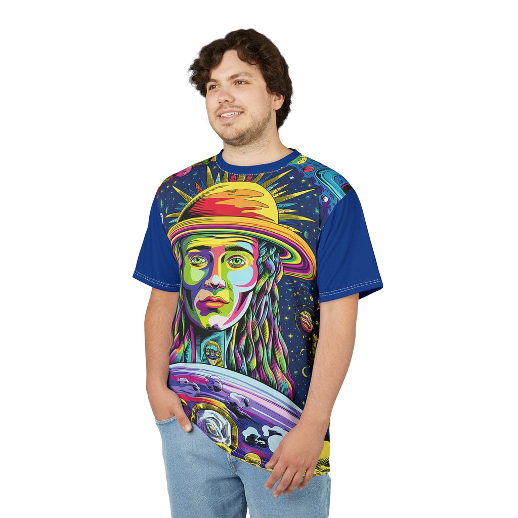 Cosmic Sun & Planets Unisex Graphic T-Shirt