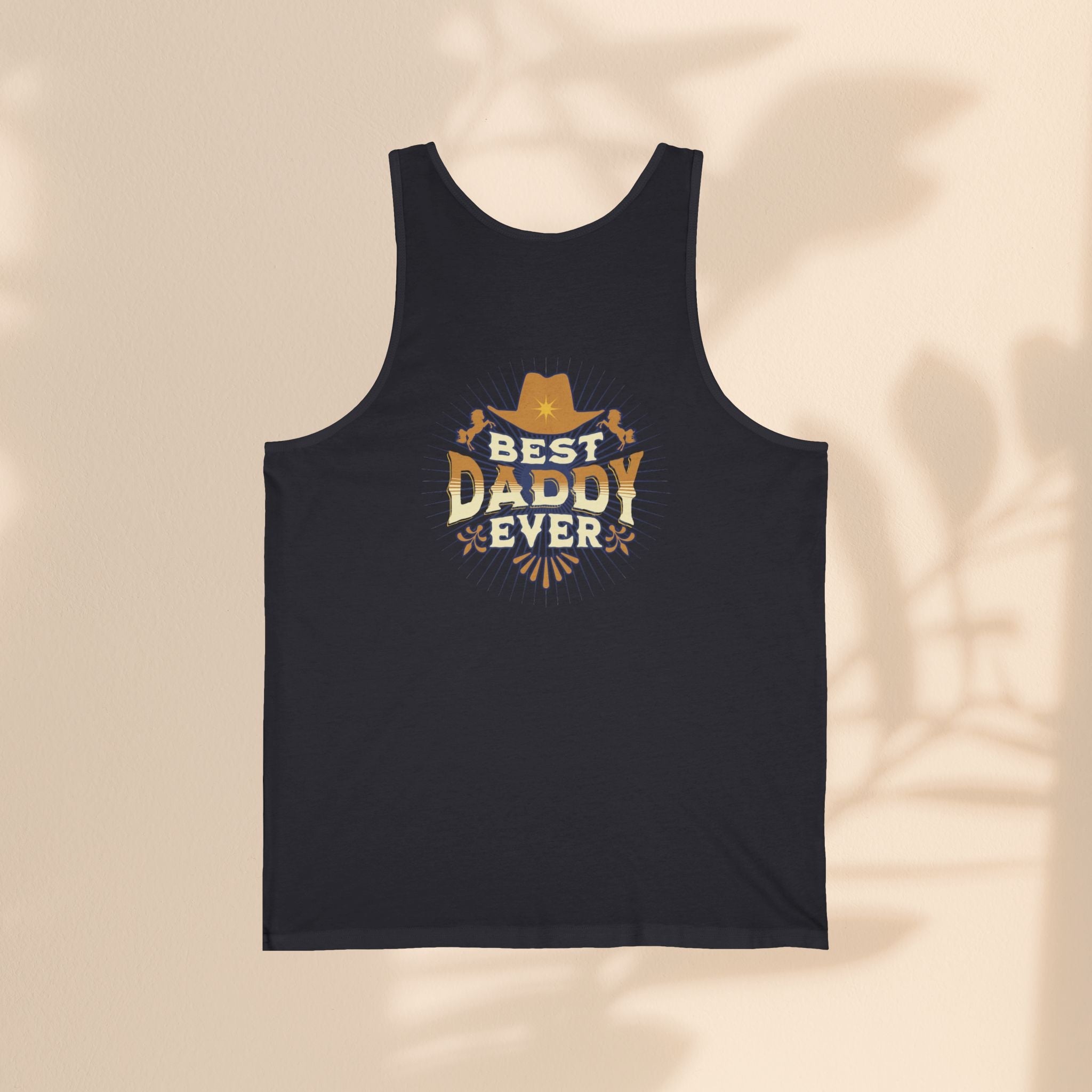 Best Daddy Ever Jersey Tank | Father’s Day Gift for Dad