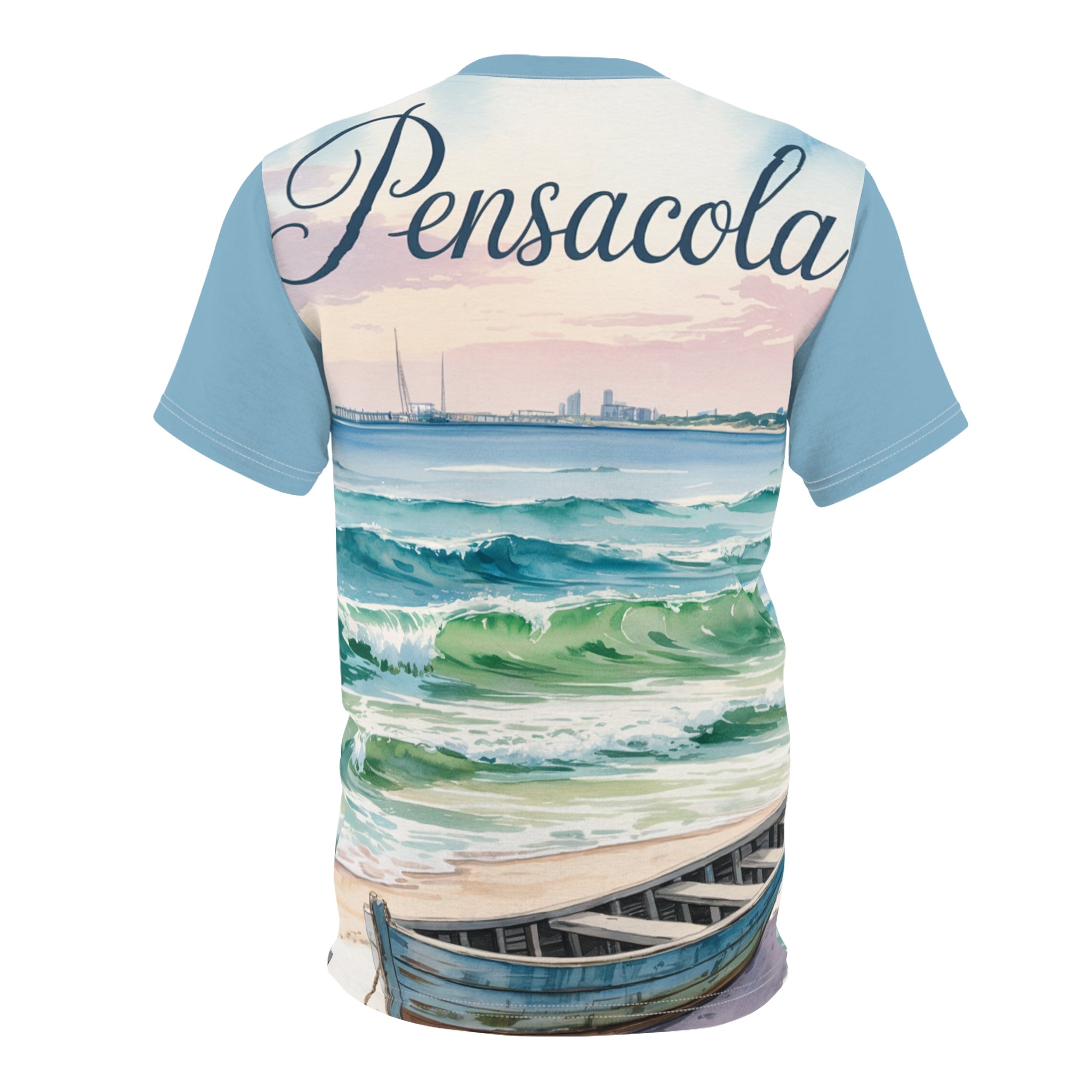 Beach Vibes Unisex Cut & Sew Tee - Pensacola Ocean Design