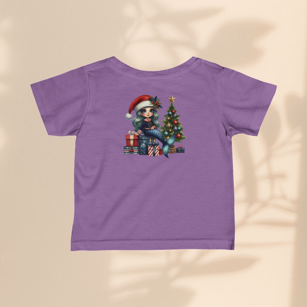 Mermaid Christmas - Infant Fine Jersey Tee
