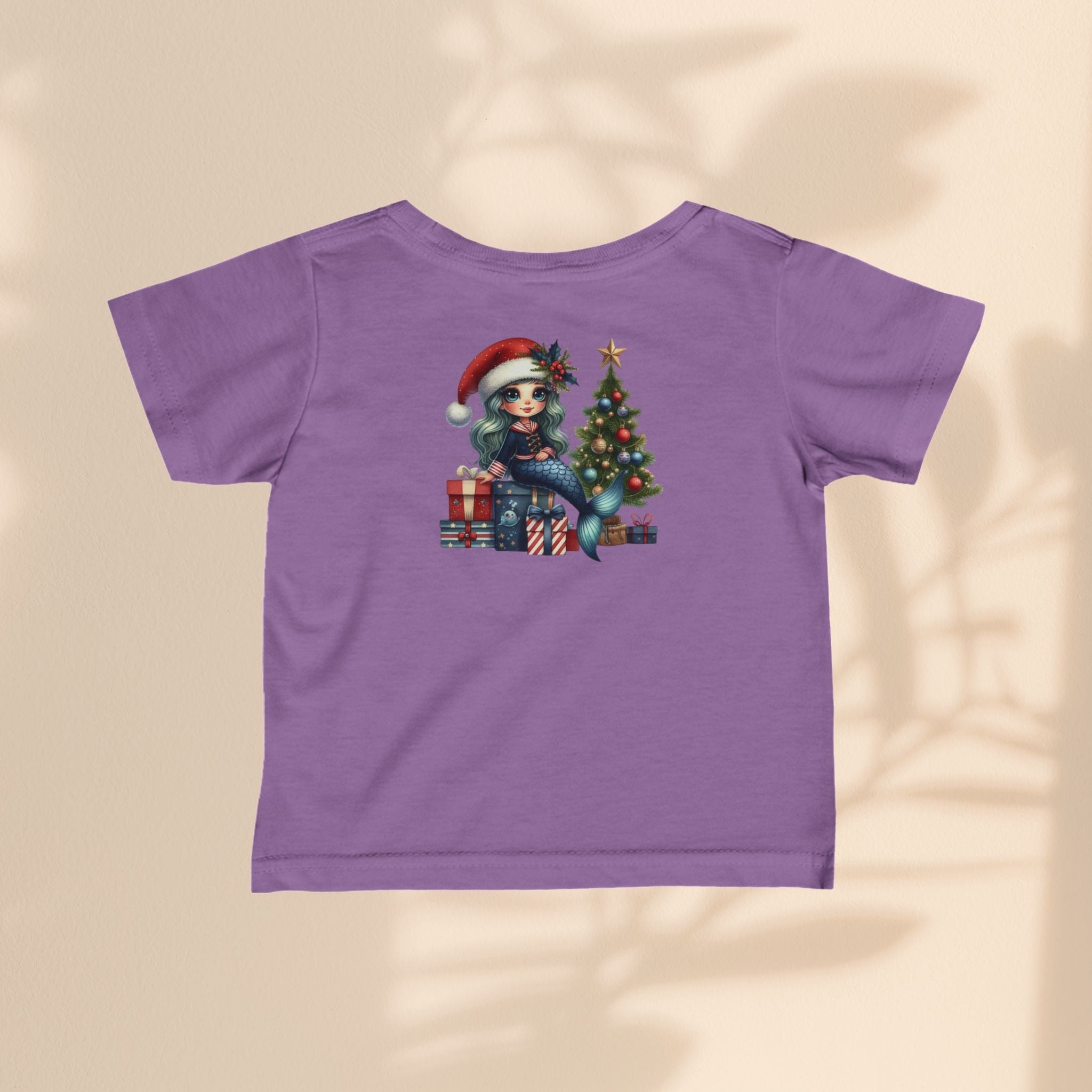 Mermaid Christmas - Infant Fine Jersey Tee
