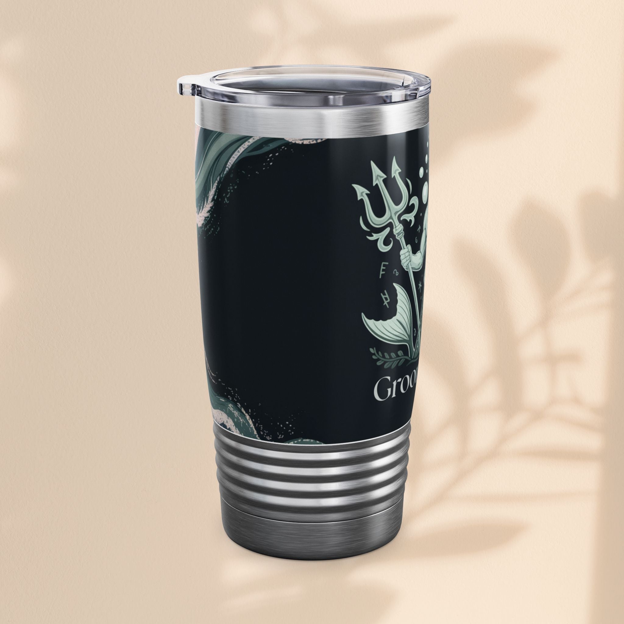 Merman Groomsmen Tumbler, 20oz – Perfect for Weddings, Parties, Gifts, Travel Mugs, Personalized Drinkware