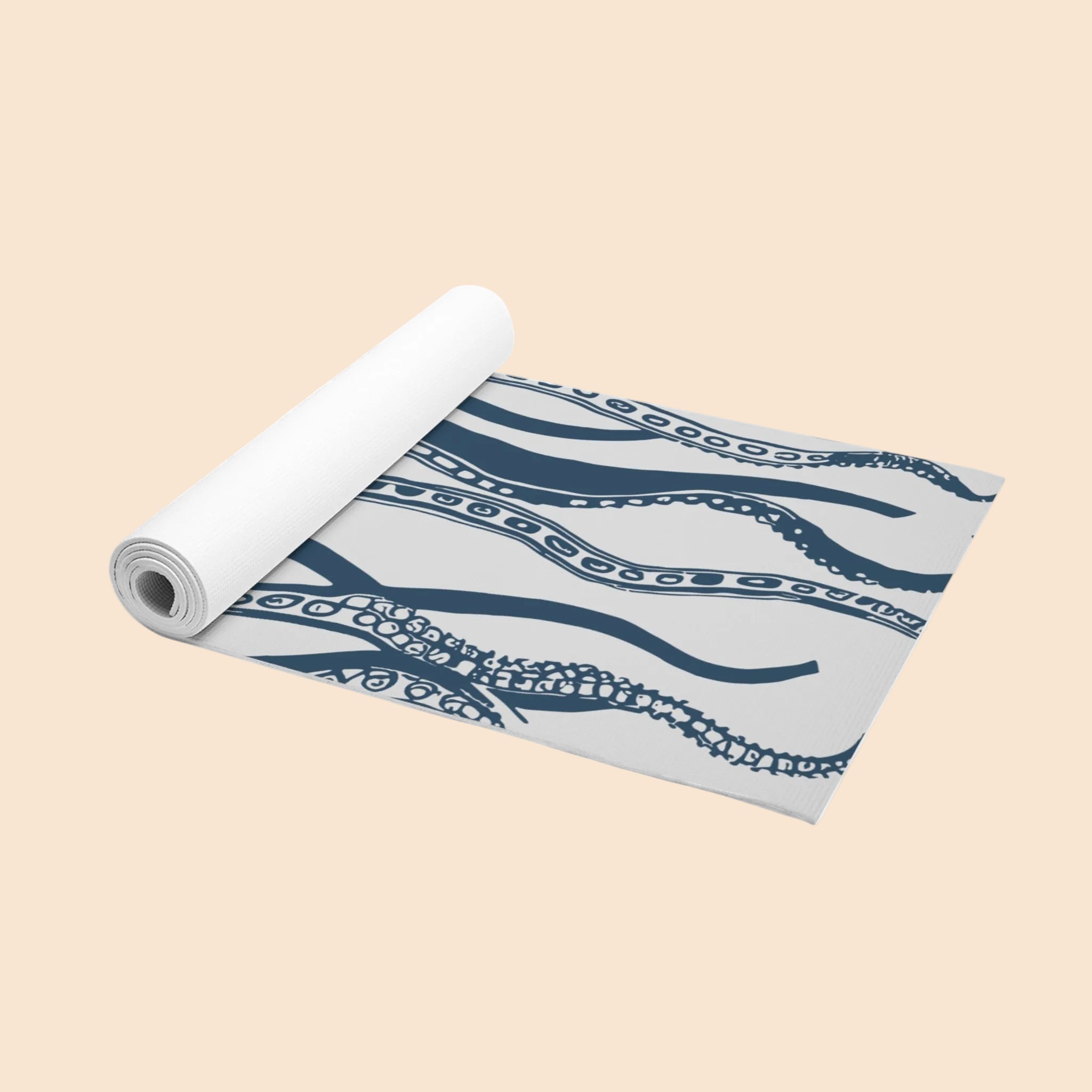 Foam Yoga Mat - Downward Octopus